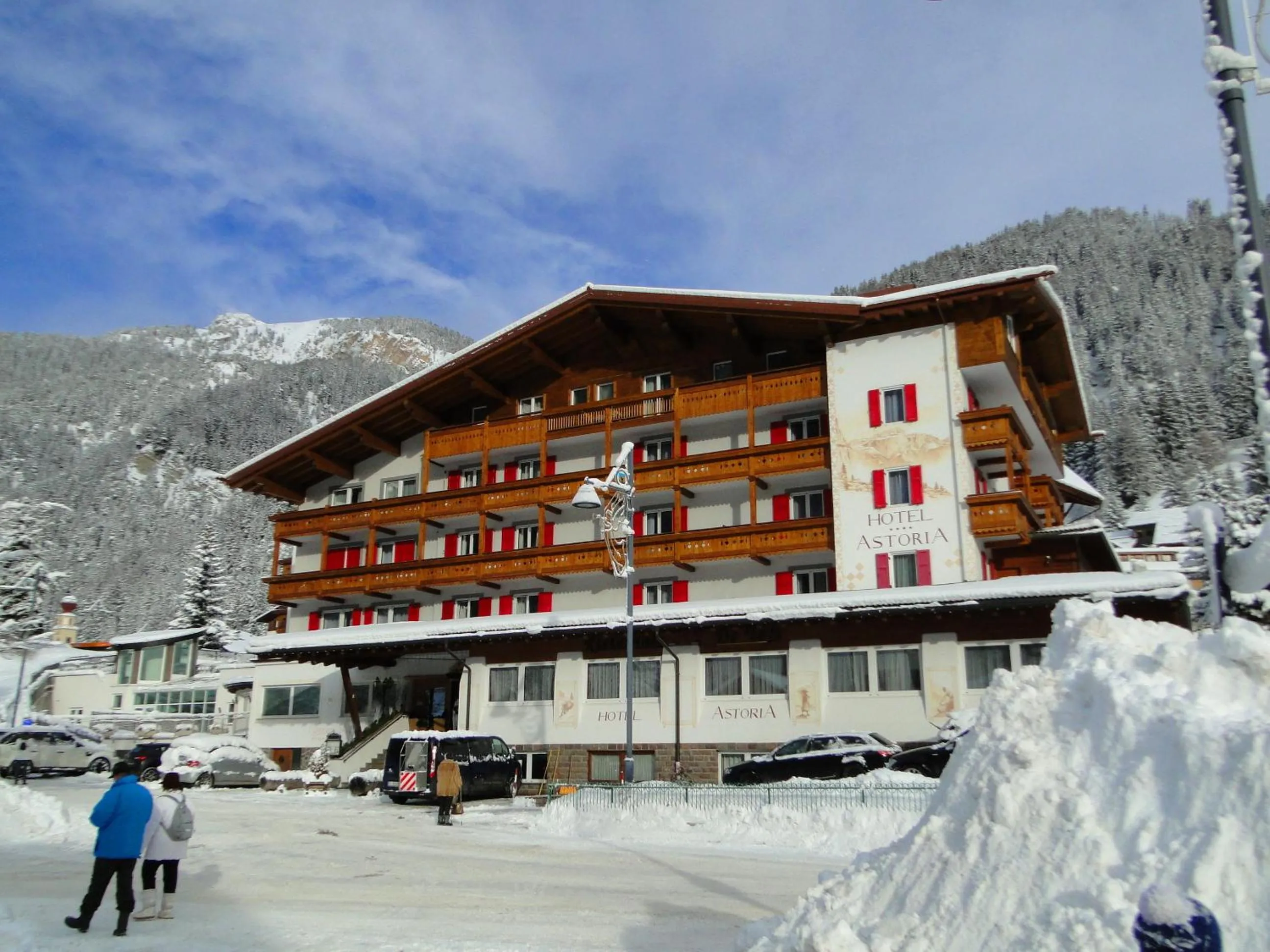 Property building in Hotel Astoria