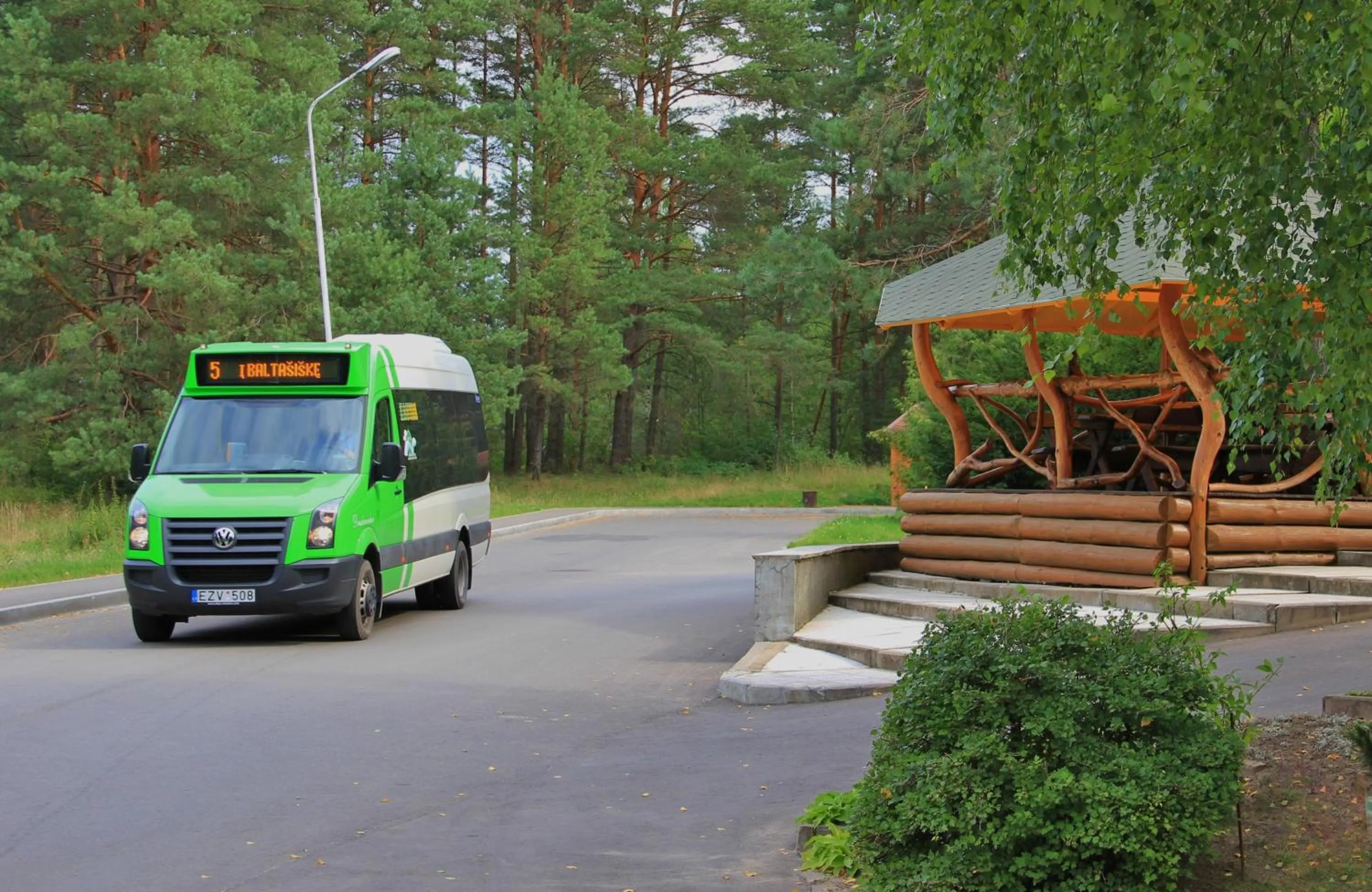 Area and facilities in Apartamentai Laima
