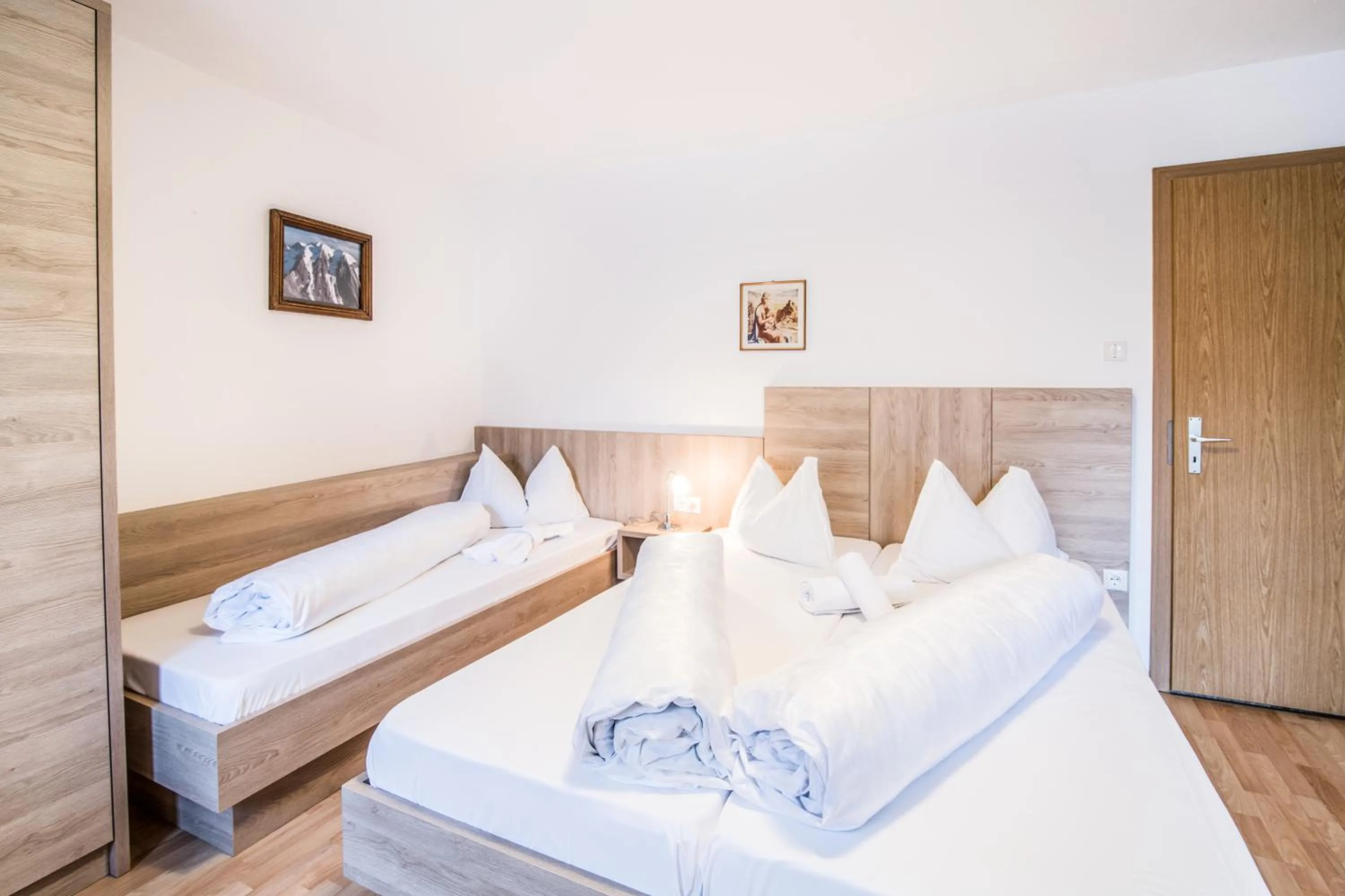 Bedroom, Bed in Apartments Heidenberger Fienili