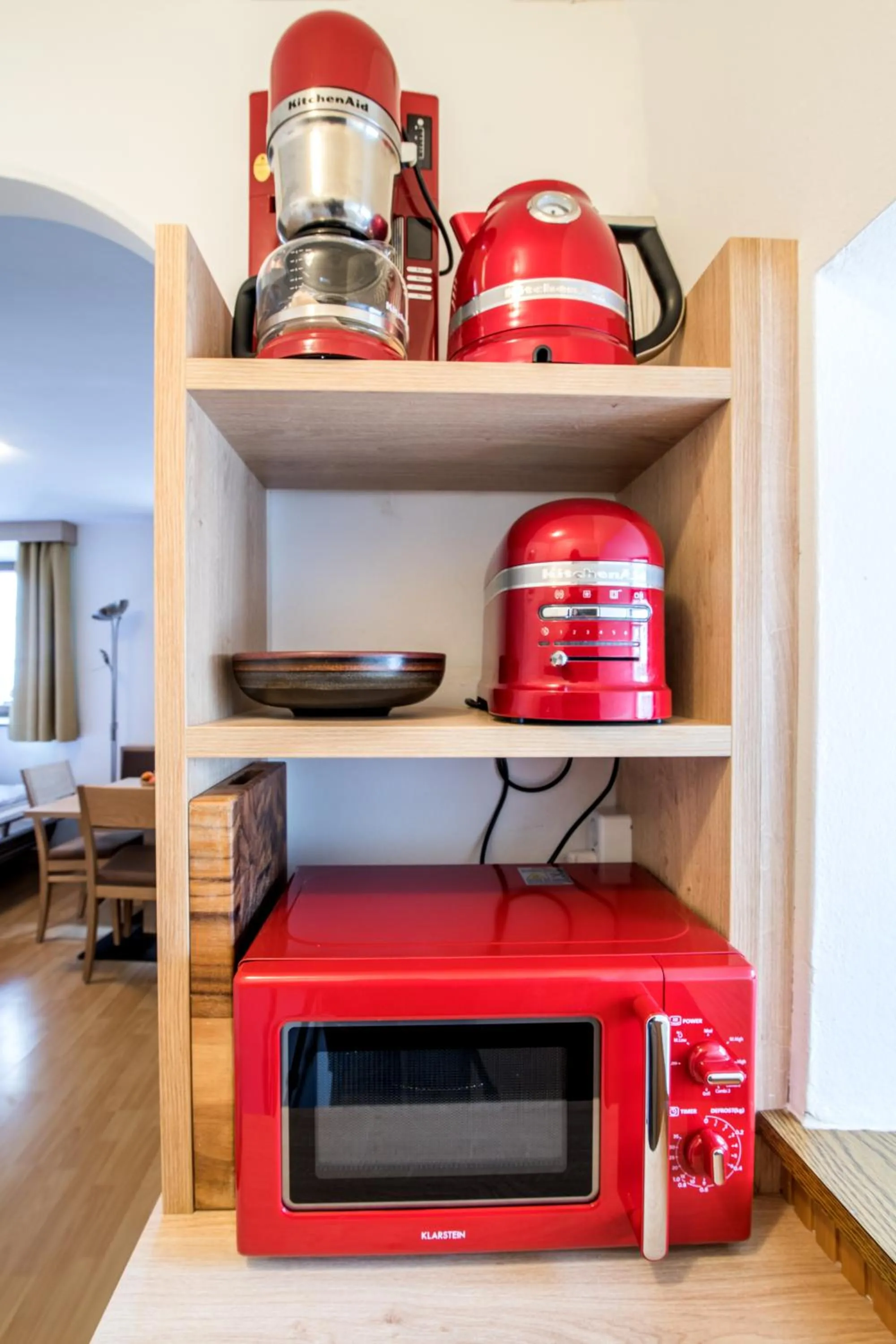 Coffee/tea facilities in Apartments Heidenberger Fienili