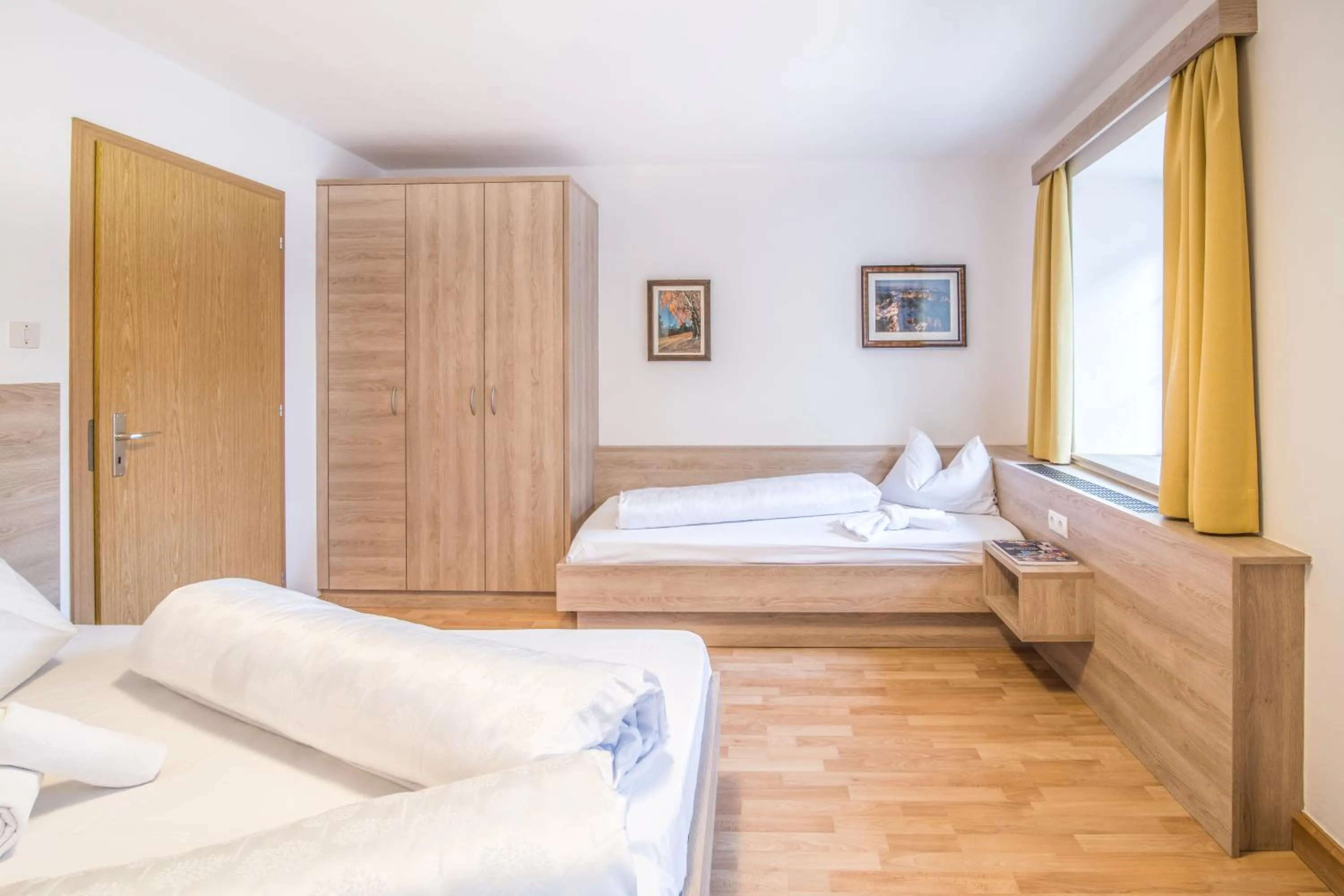 Bedroom, Bed in Apartments Heidenberger Fienili