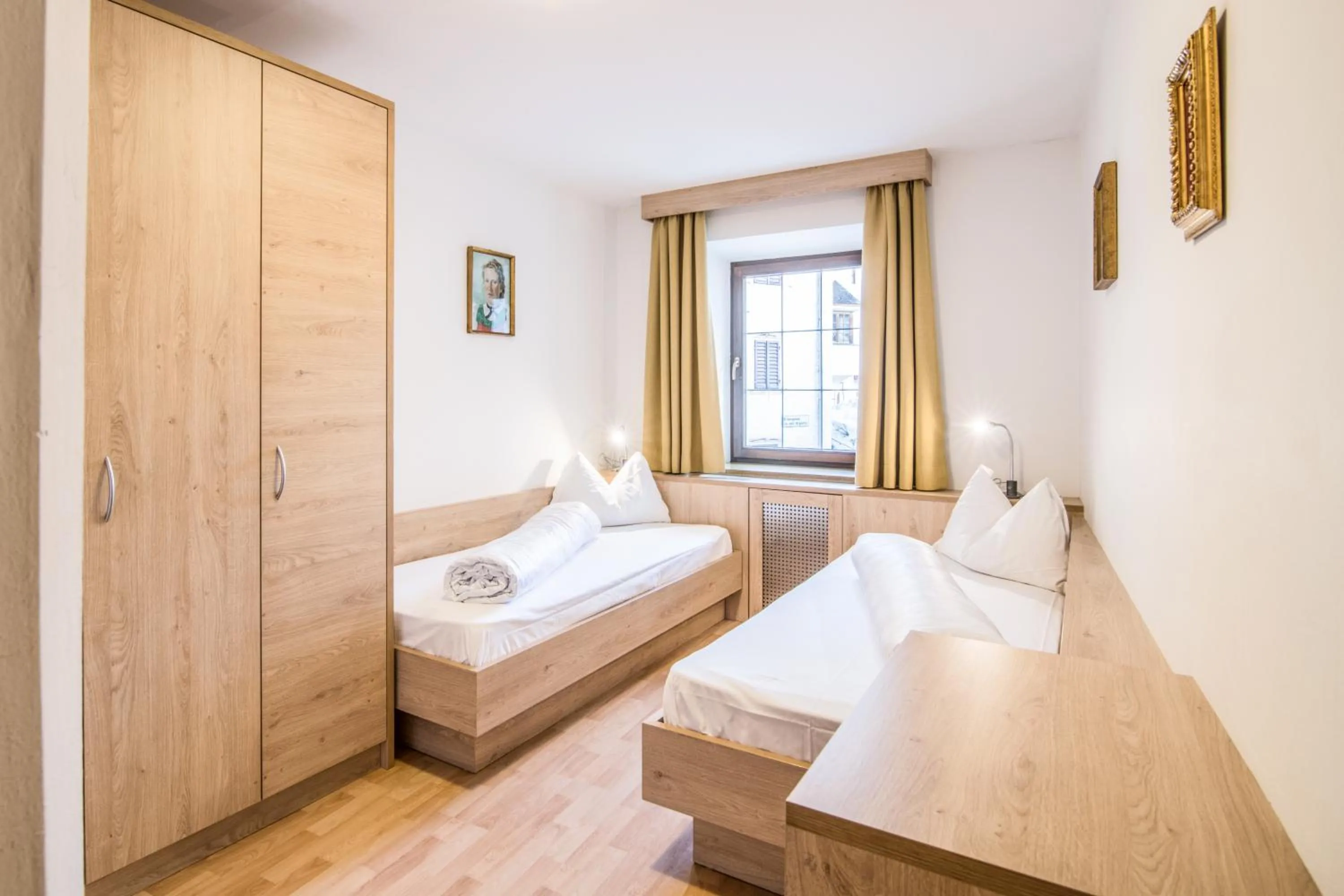 Bedroom, Bed in Apartments Heidenberger Fienili