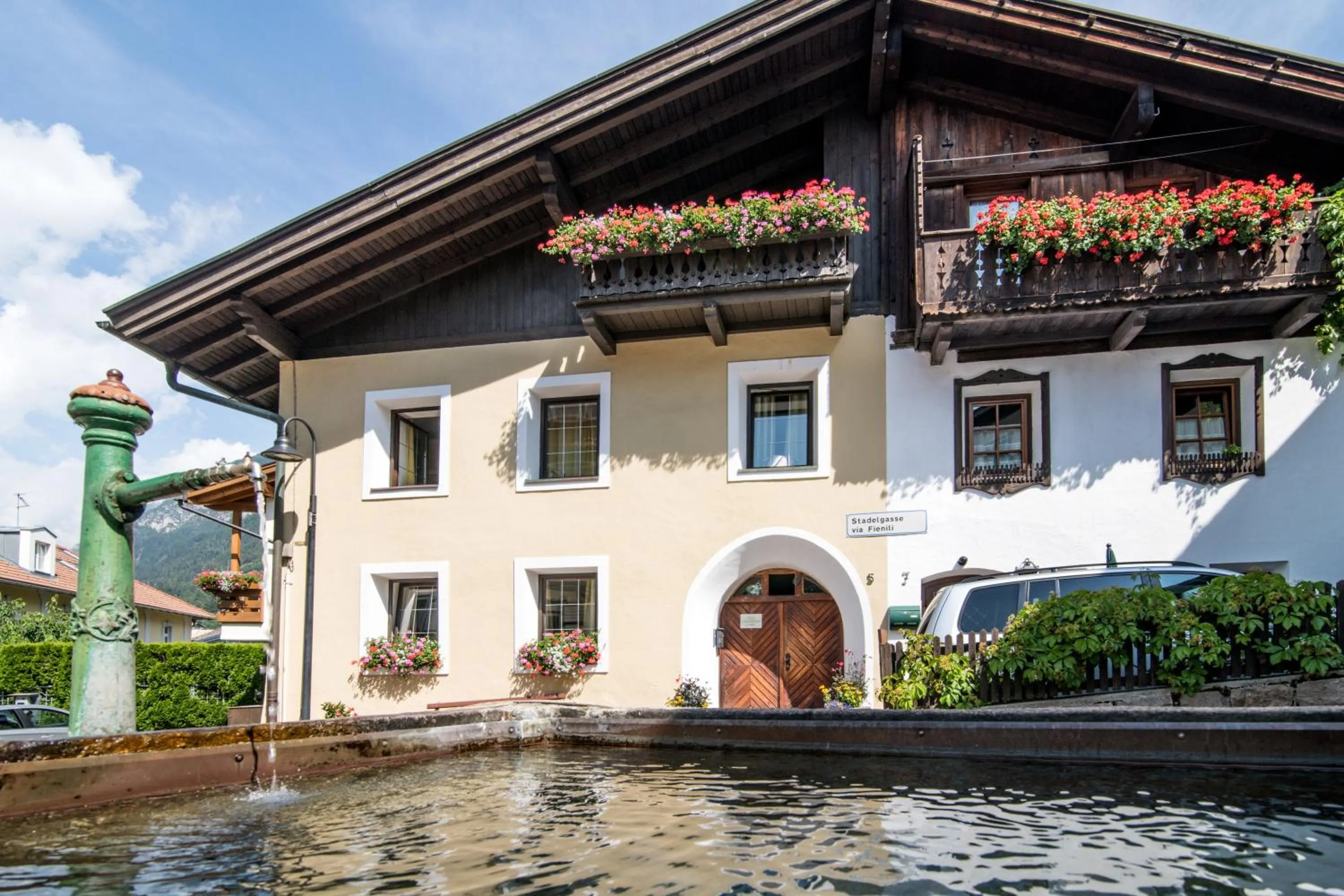 Property building in Apartments Heidenberger Fienili