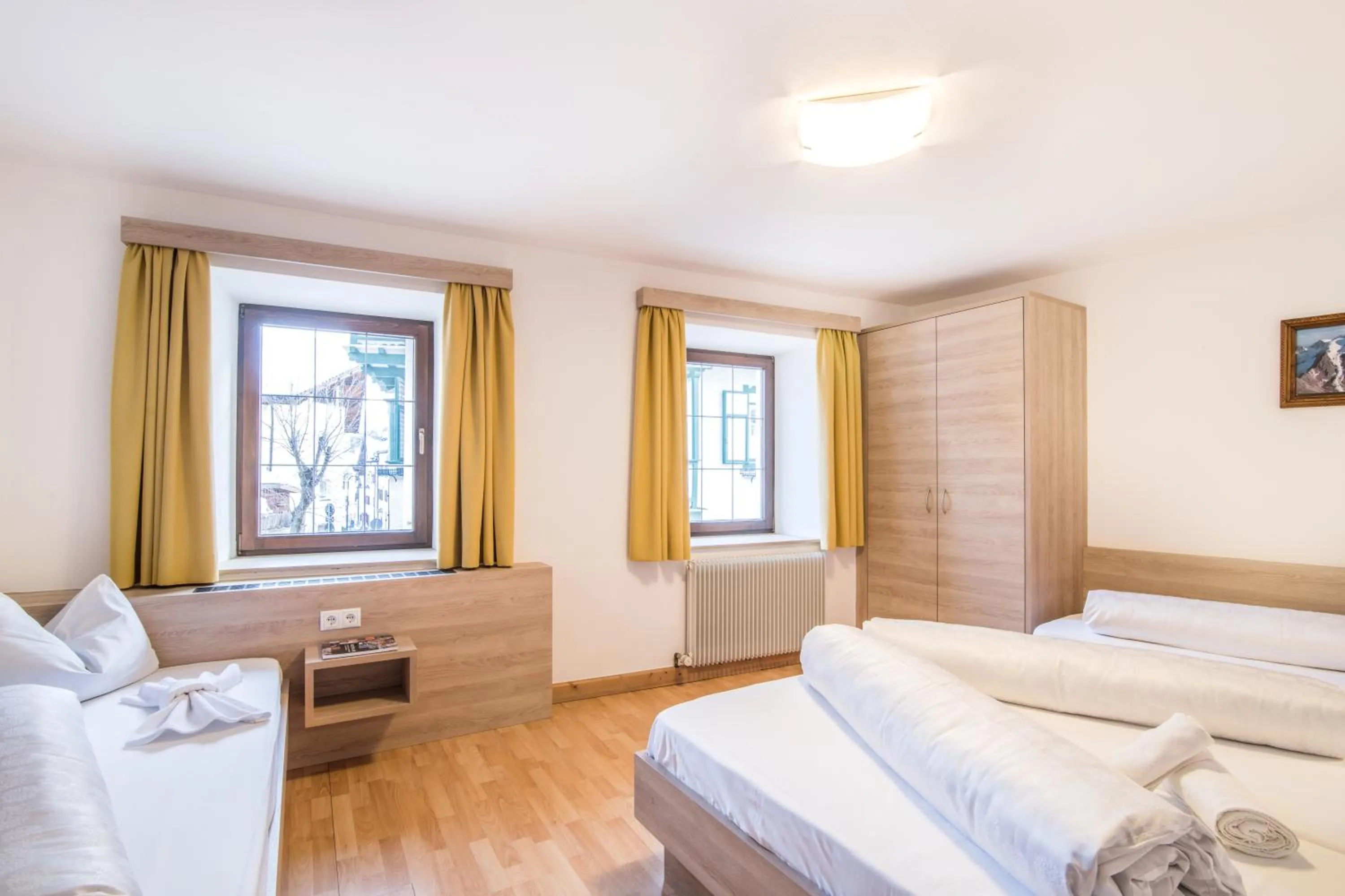 Bedroom, Bed in Apartments Heidenberger Fienili
