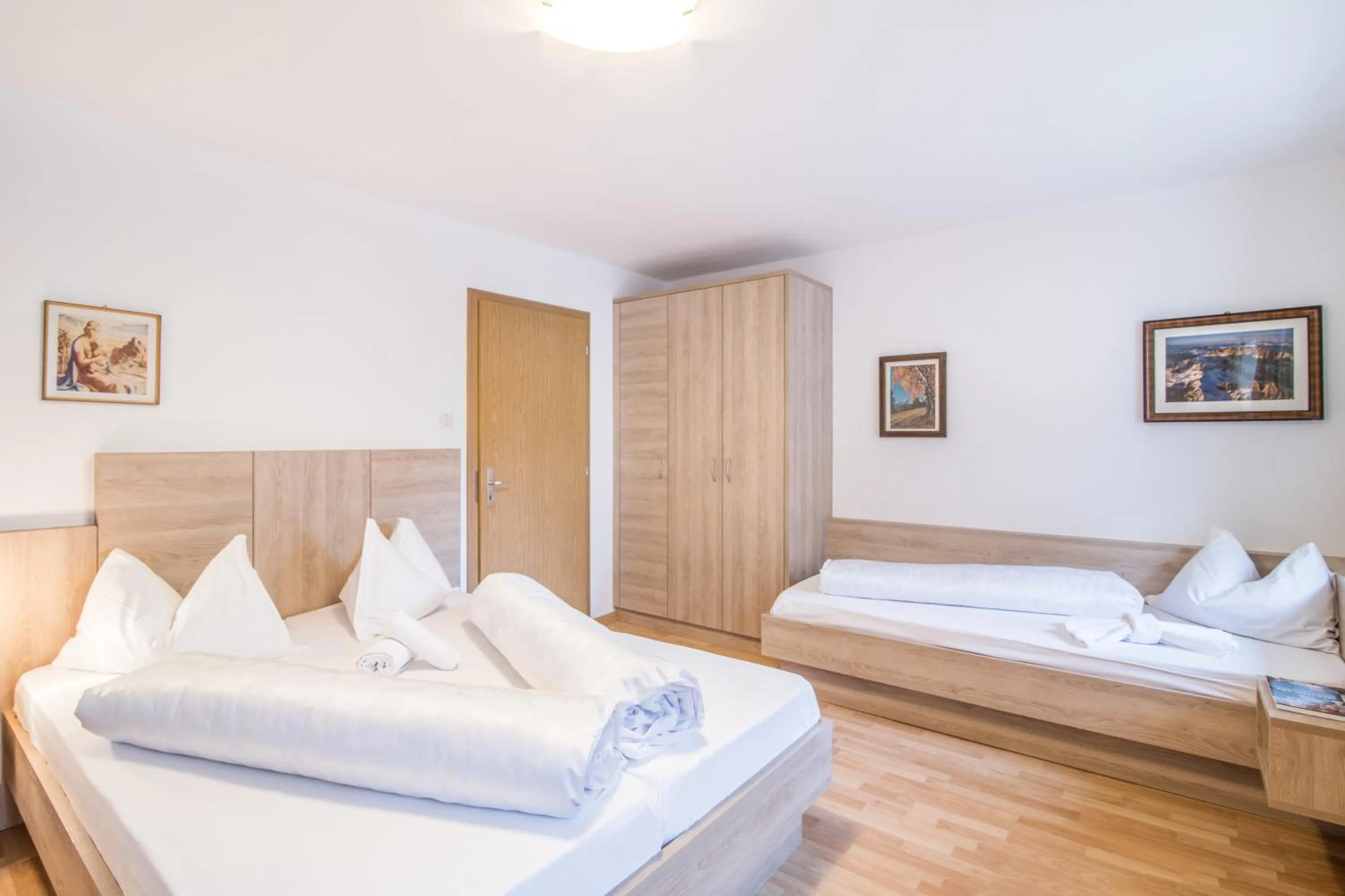Bedroom, Bed in Apartments Heidenberger Fienili
