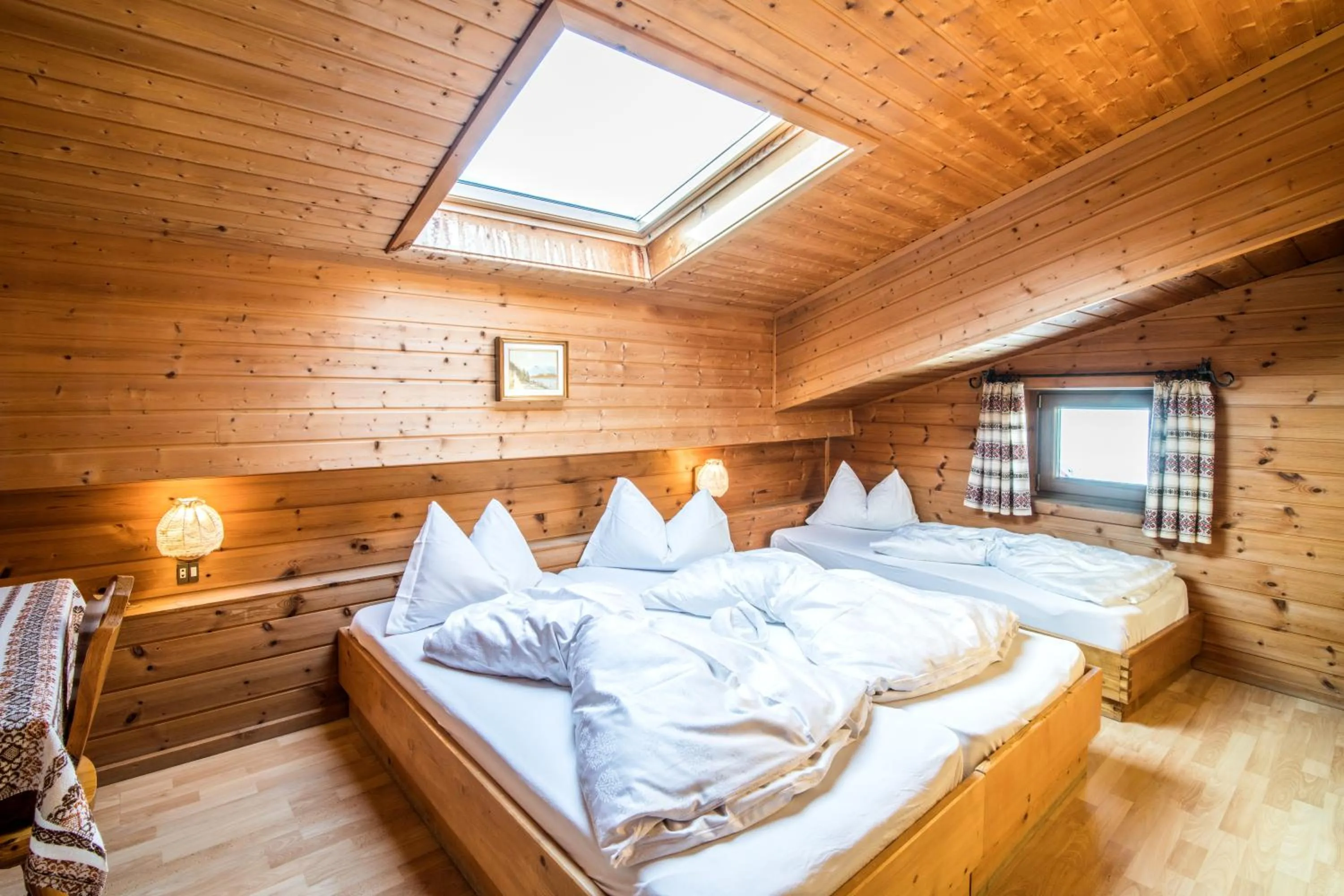 Bedroom, Bed in Apartments Heidenberger Fienili