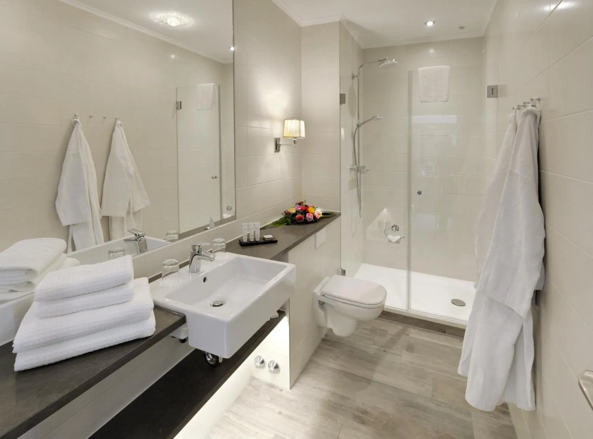 Shower in Hotel Max am Meer Kühlungsborn
