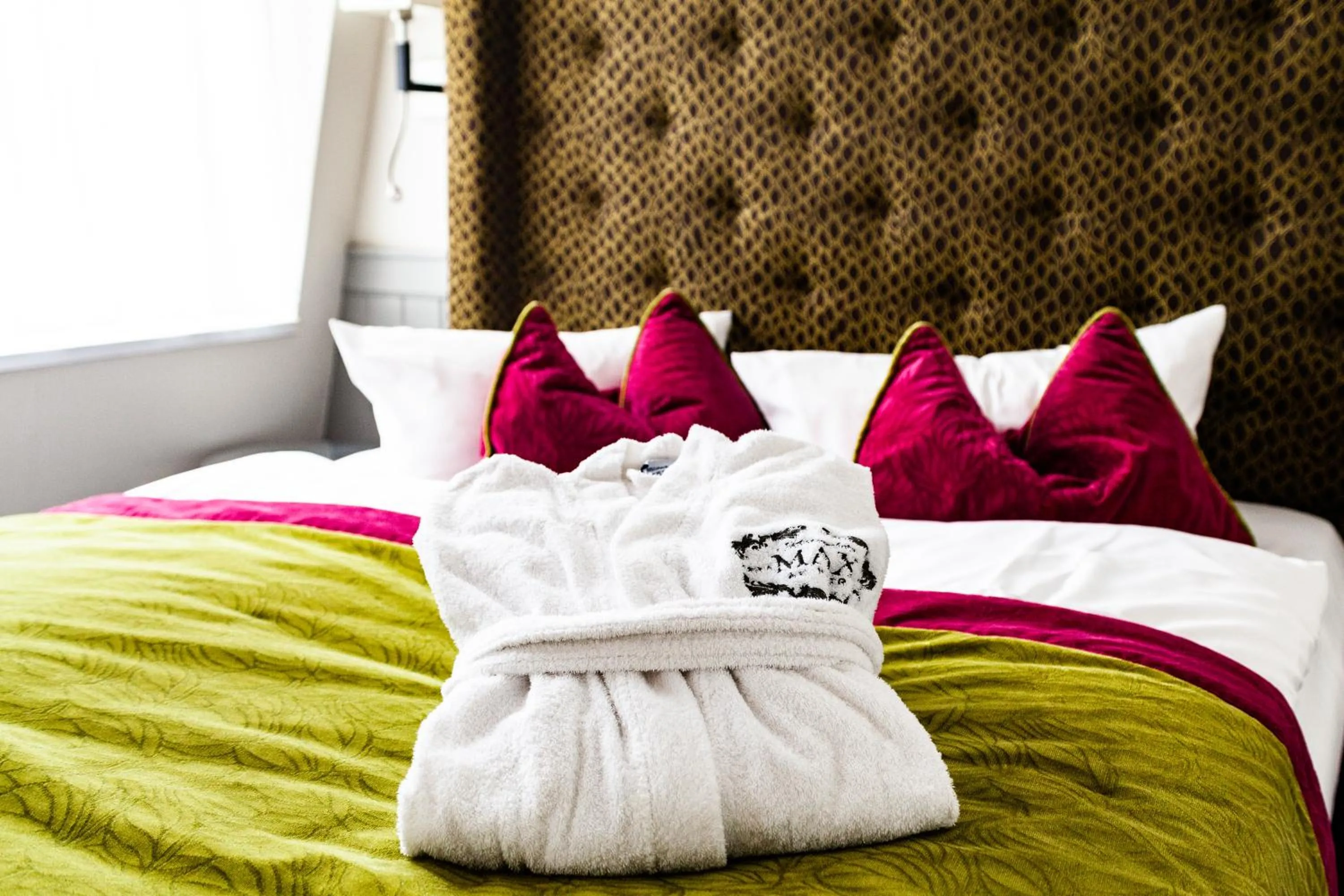Decorative detail, Bed in Hotel Max am Meer Kühlungsborn