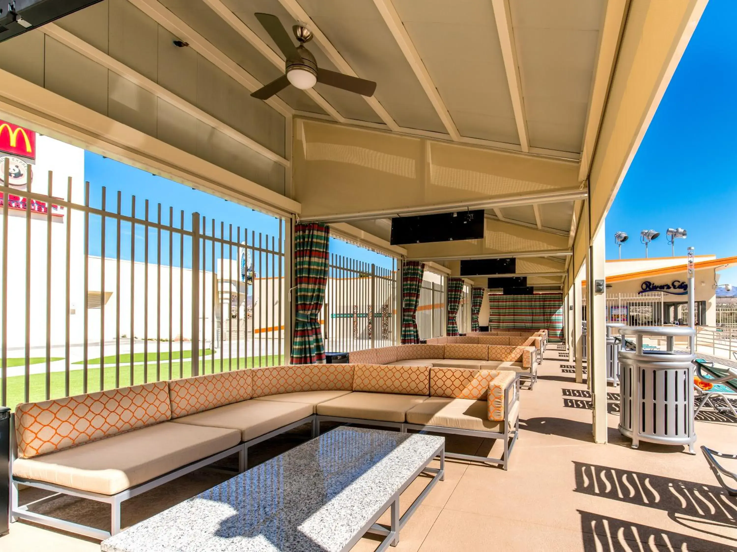 Swimming pool in Aquarius Casino Resort Swimming pool in Aquarius Casino Resort