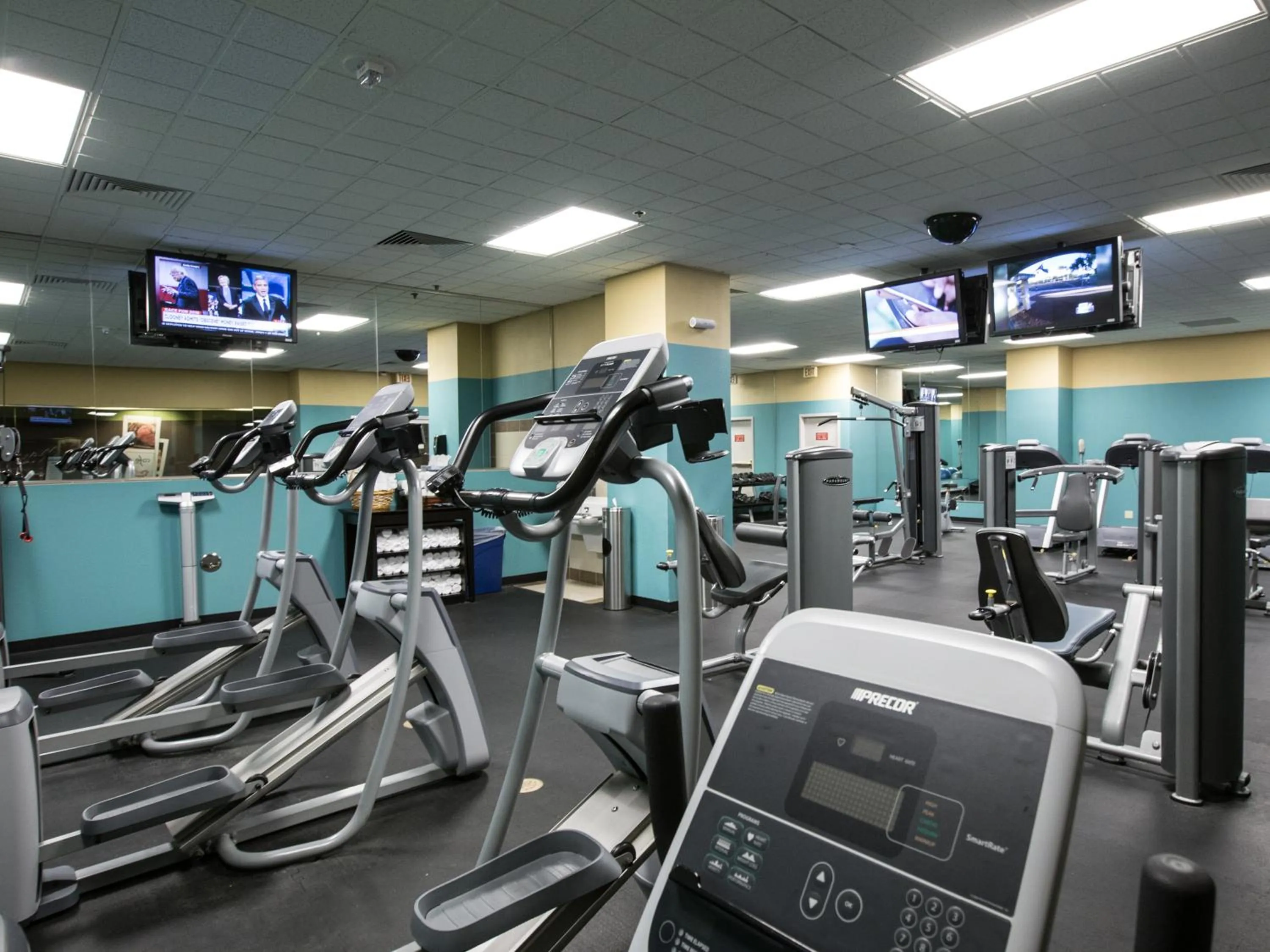 Fitness centre/facilities in Aquarius Casino Resort