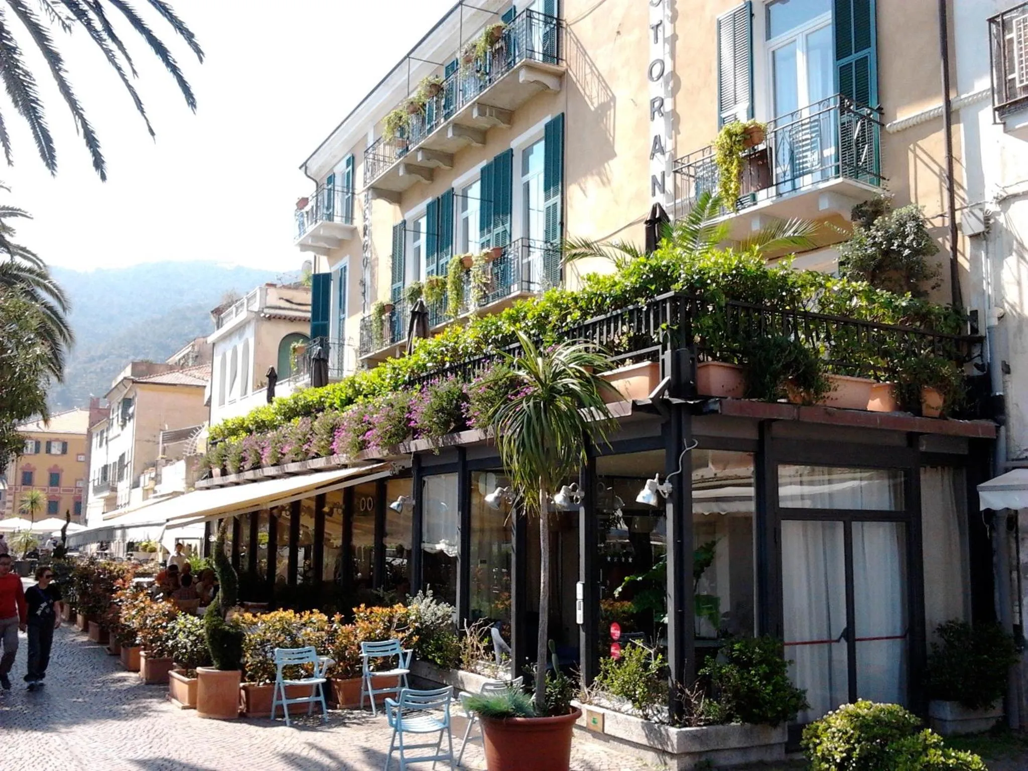 Facade/entrance in Hotel Italia
