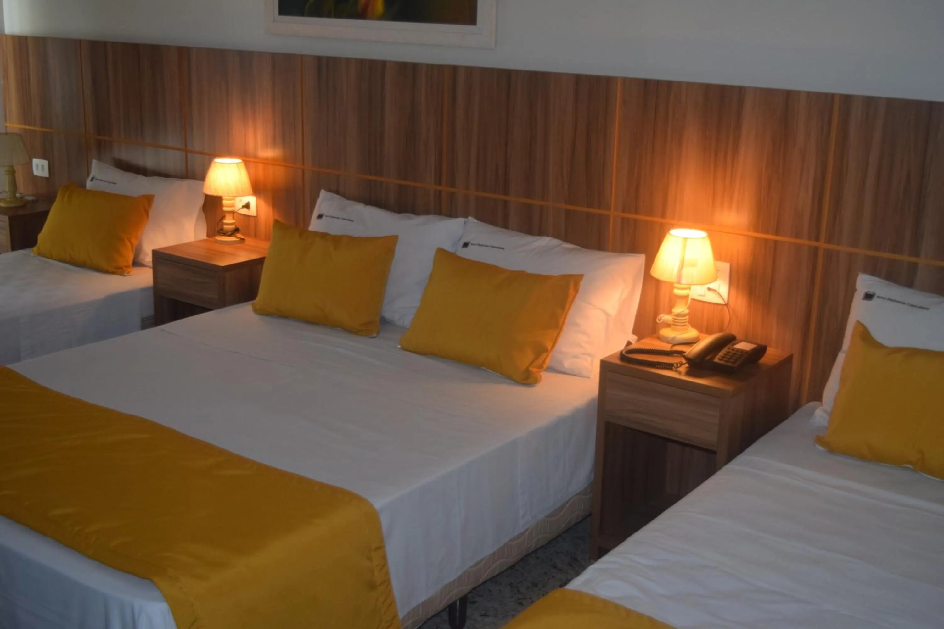 Bed in Hotel Diplomata Copacabana