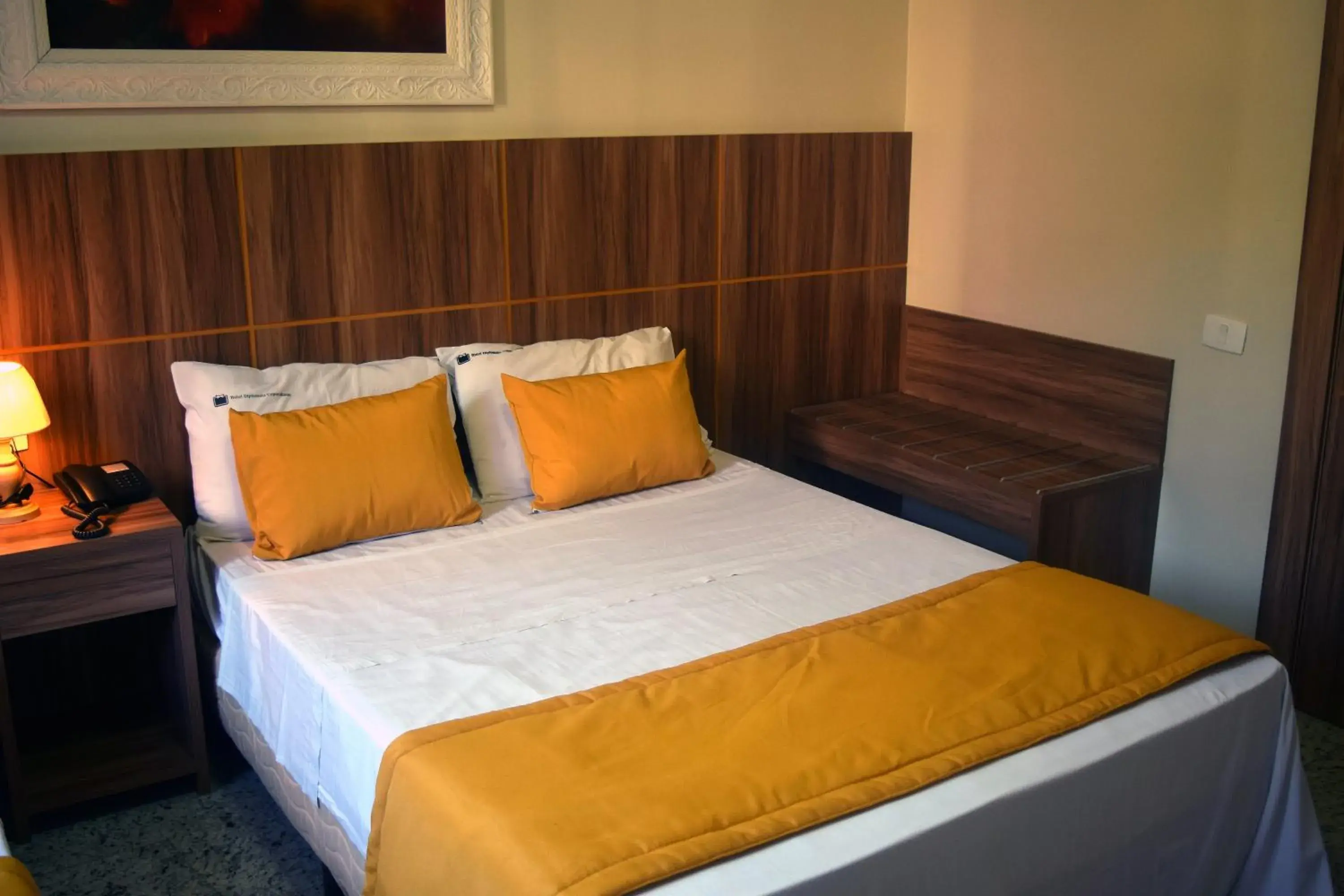 Bed in Hotel Diplomata Copacabana Bed in Hotel Diplomata Copacabana