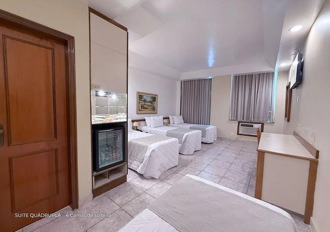 minibar, Bed in Riale Imperial Flamengo