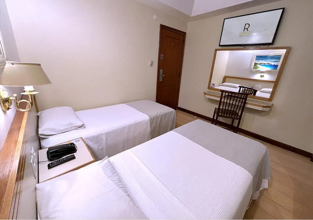 Bedroom, Bed in Riale Imperial Flamengo Bedroom, Bed in Riale Imperial Flamengo