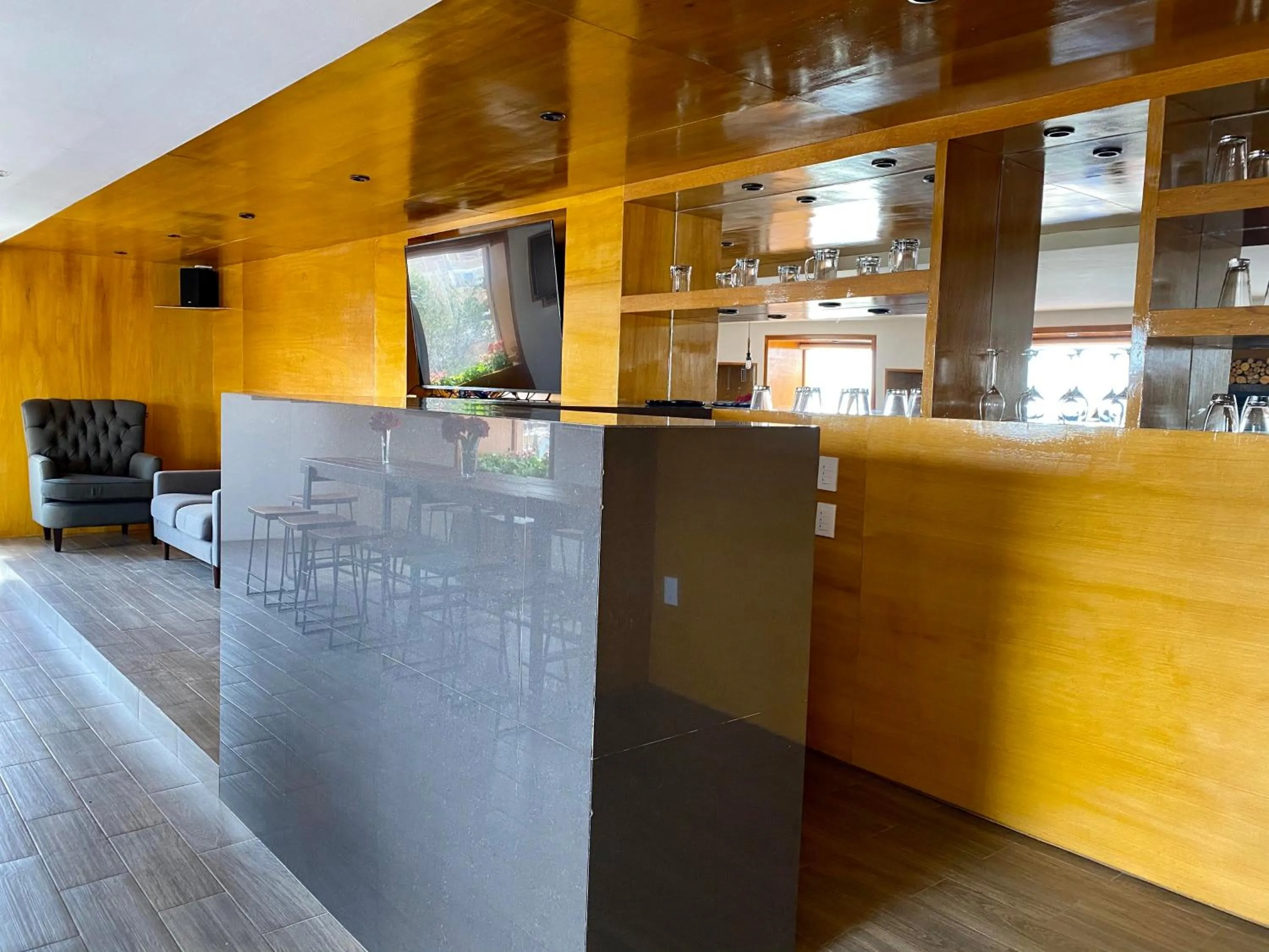 Lounge or bar in La Alborada