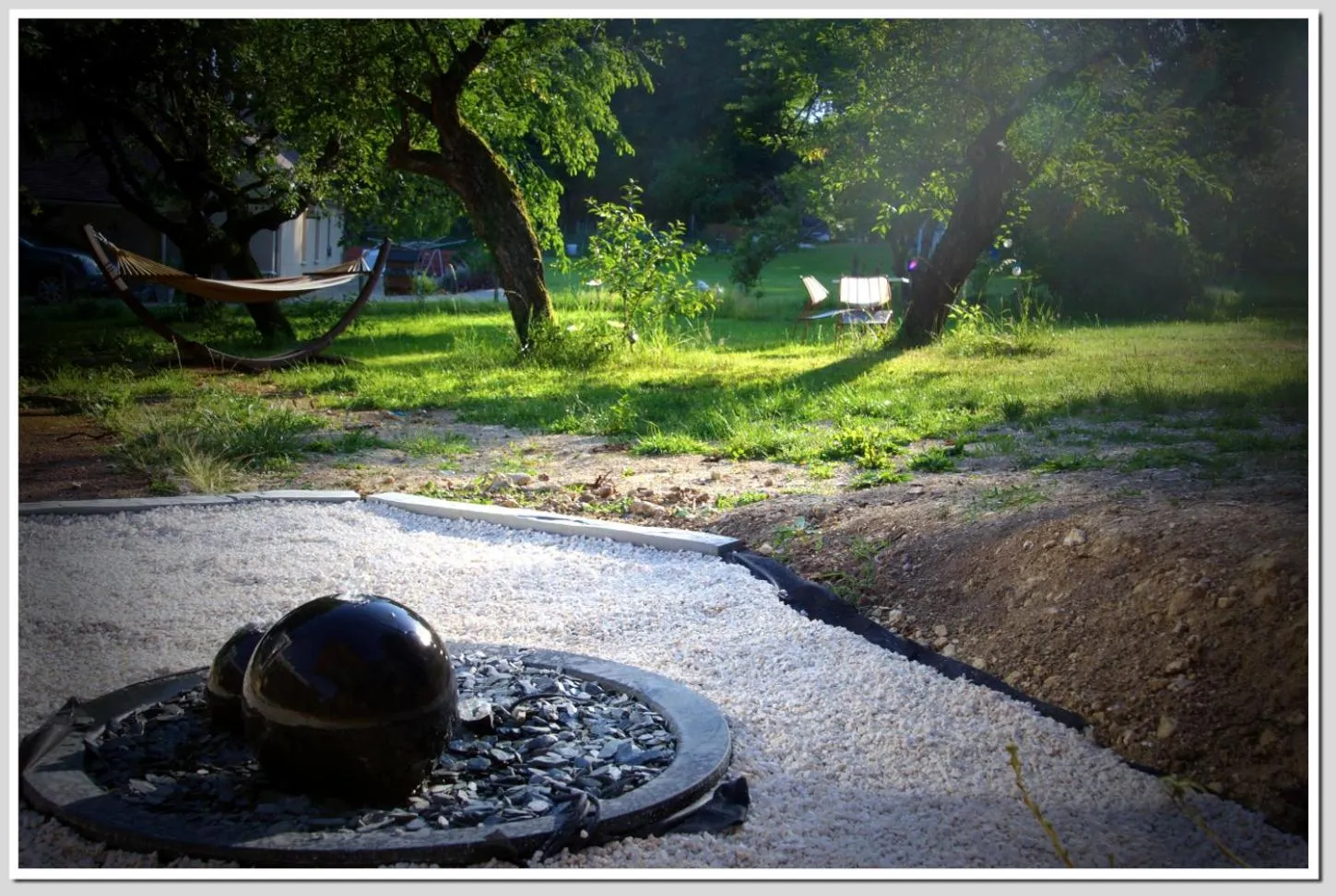 Garden in Chez Flo et Marc