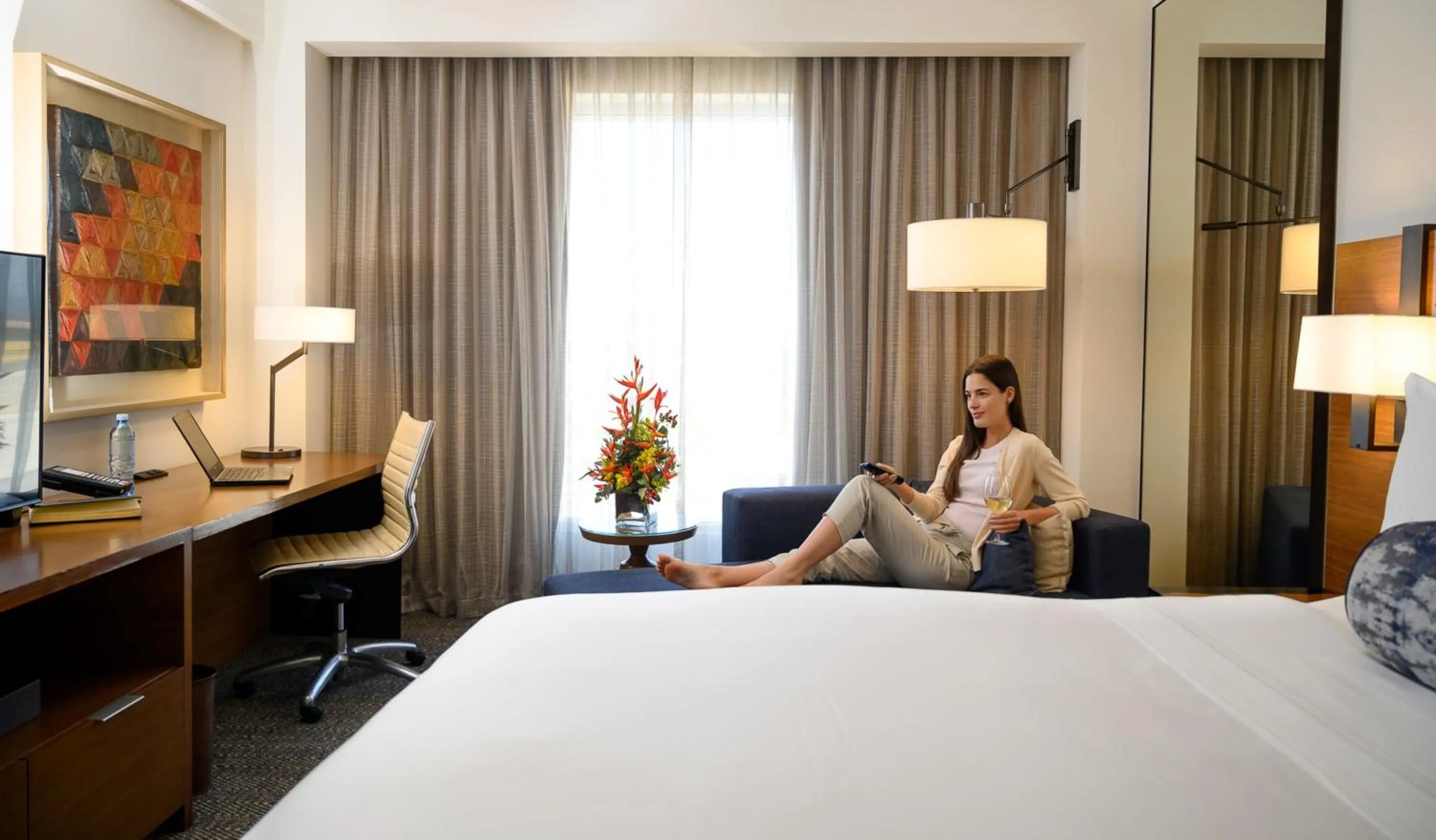 Photo of the whole room, Bed in Real Intercontinental Metrocentro Managua by IHG