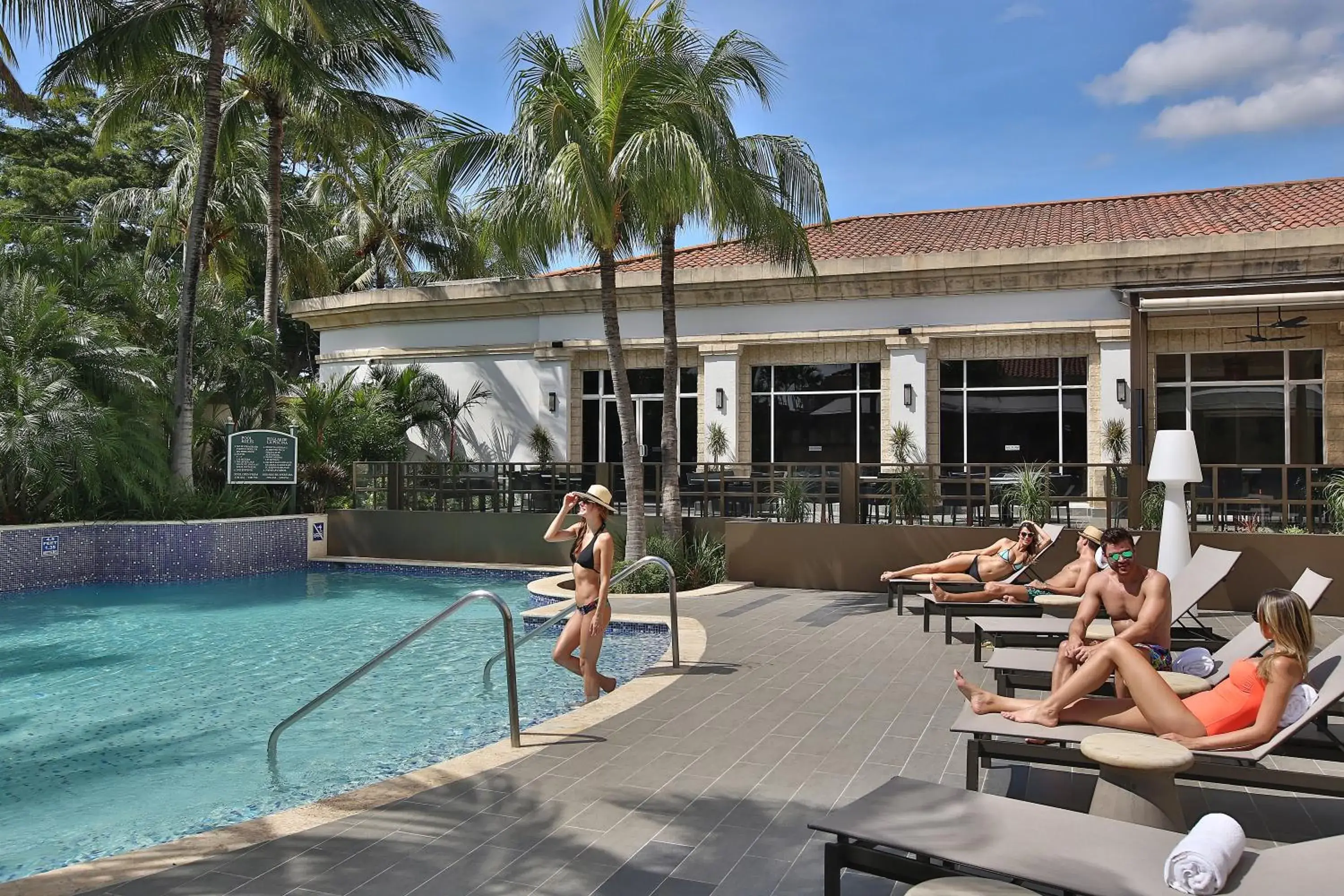 Swimming pool in Real Intercontinental Metrocentro Managua by IHG Swimming pool in Real Intercontinental Metrocentro Managua by IHG