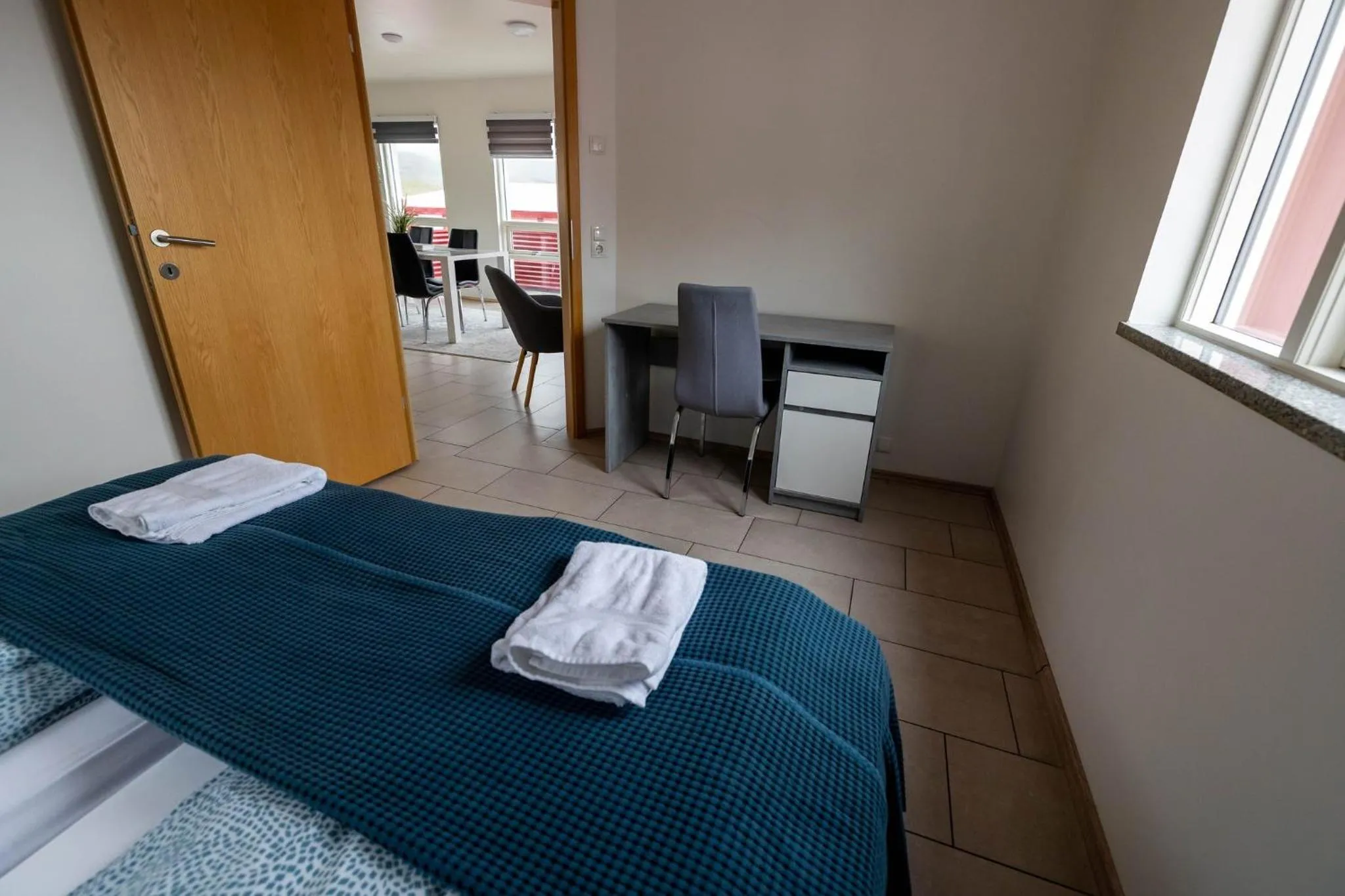 Bedroom, Bed in Kirkjufell Guesthouse and Apartments