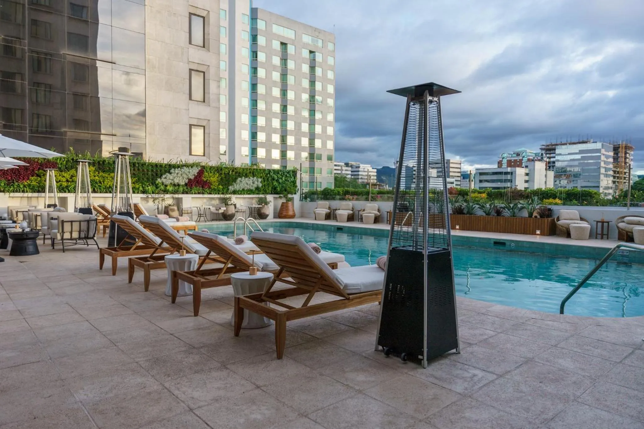 Swimming pool in Intercontinental Real Guatemala by IHG