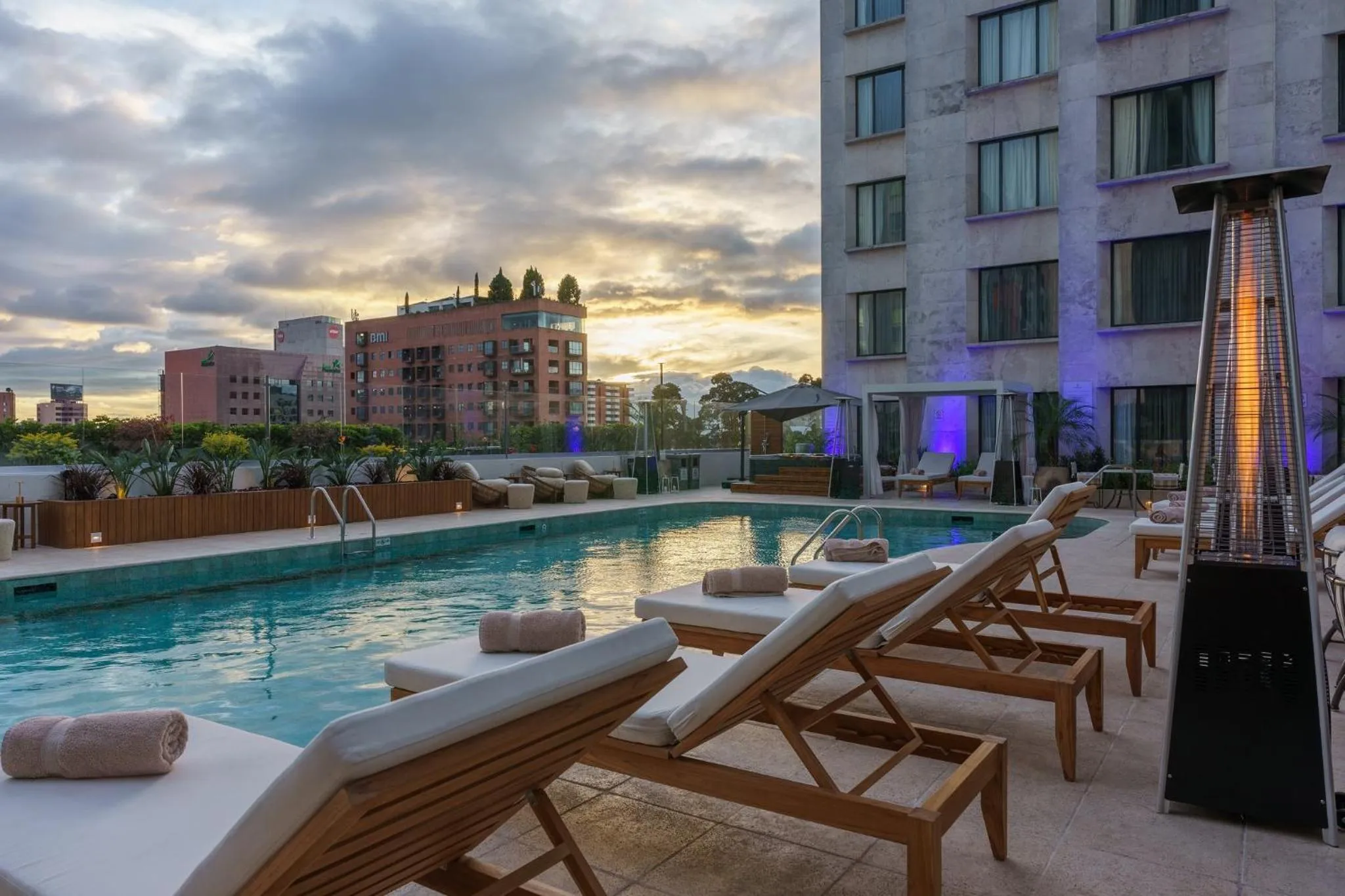 Swimming pool in Intercontinental Real Guatemala by IHG