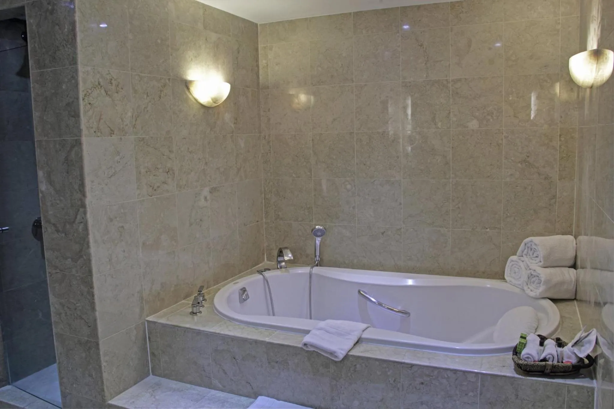 Bathroom in Intercontinental Real Guatemala by IHG