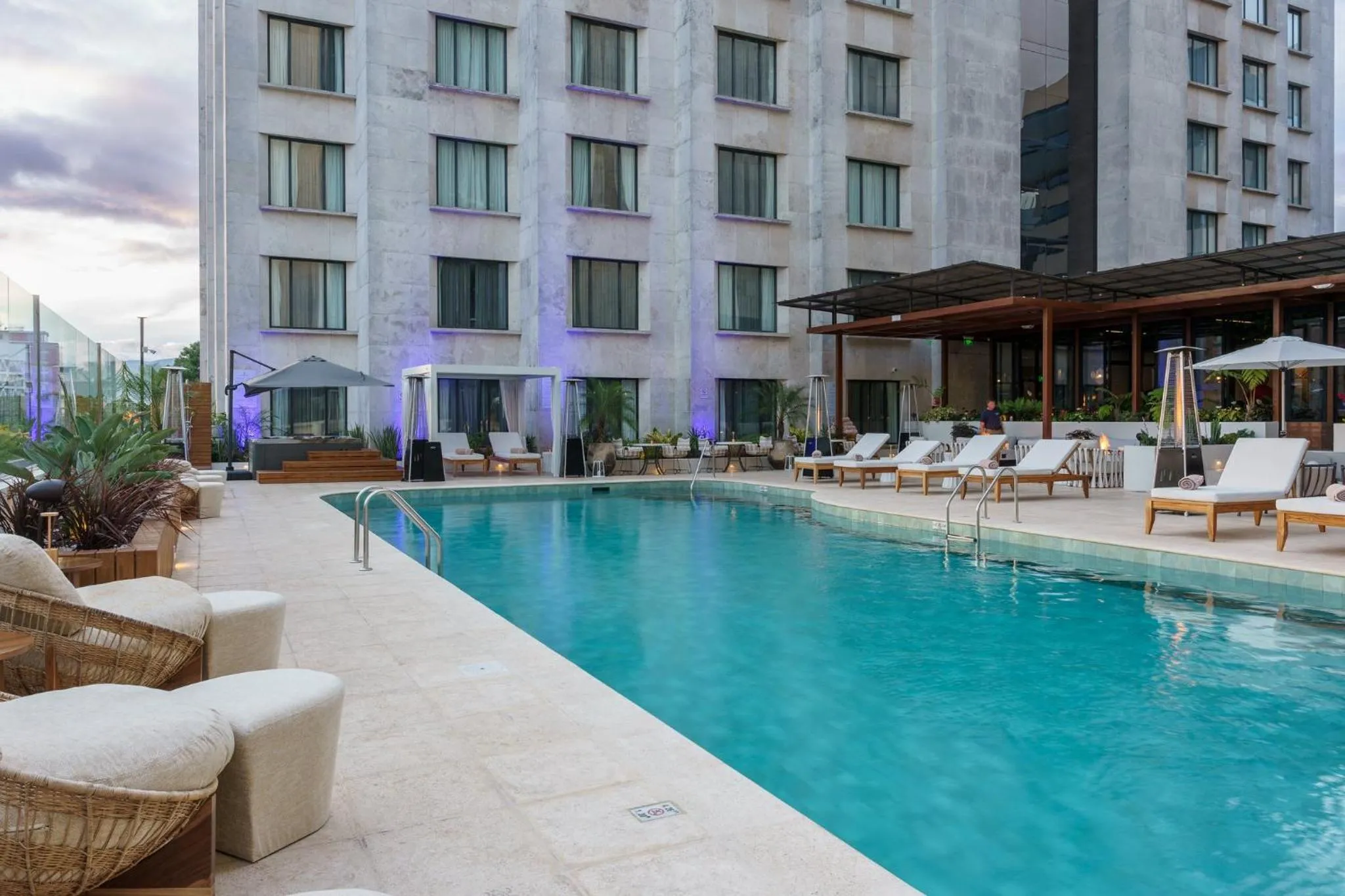 Swimming pool in Intercontinental Real Guatemala by IHG