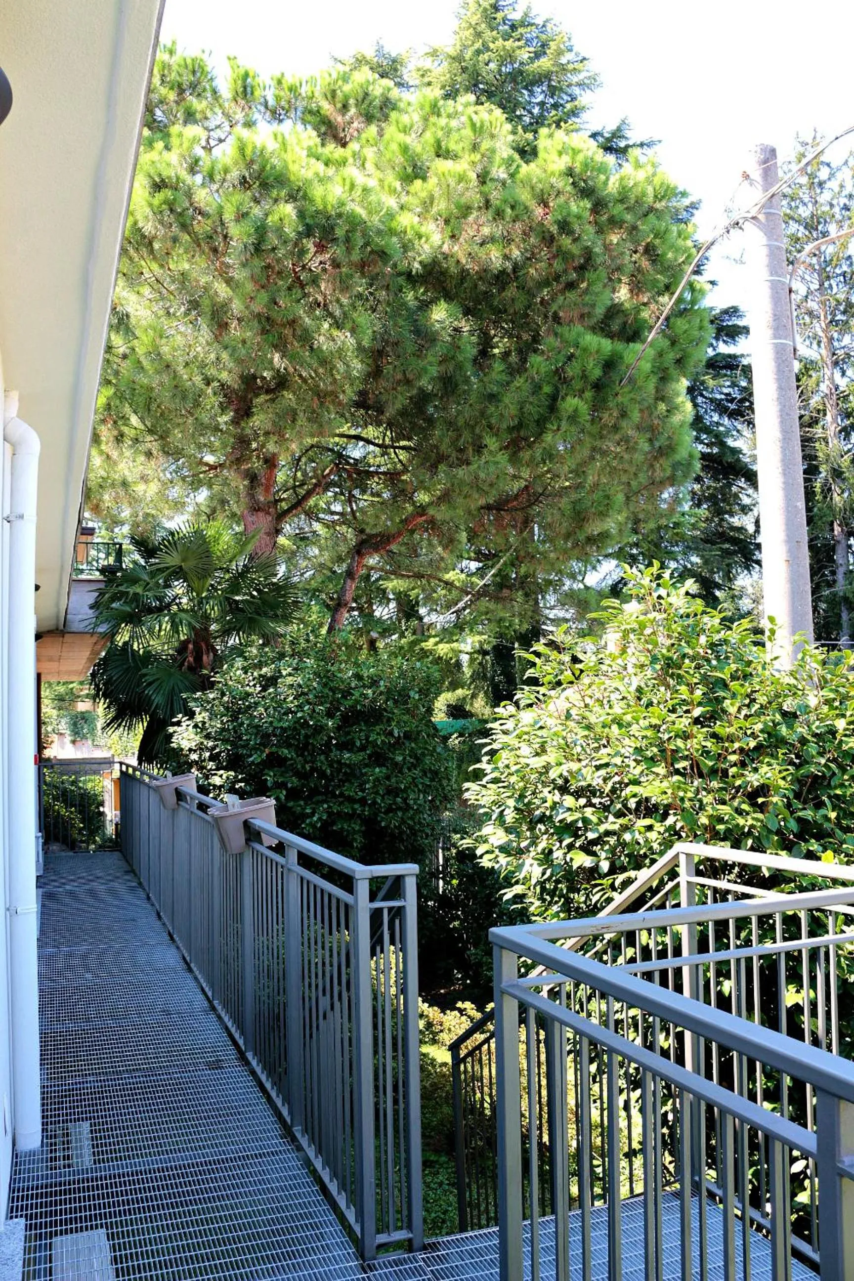 Garden view in Paradeisos Residence Sas