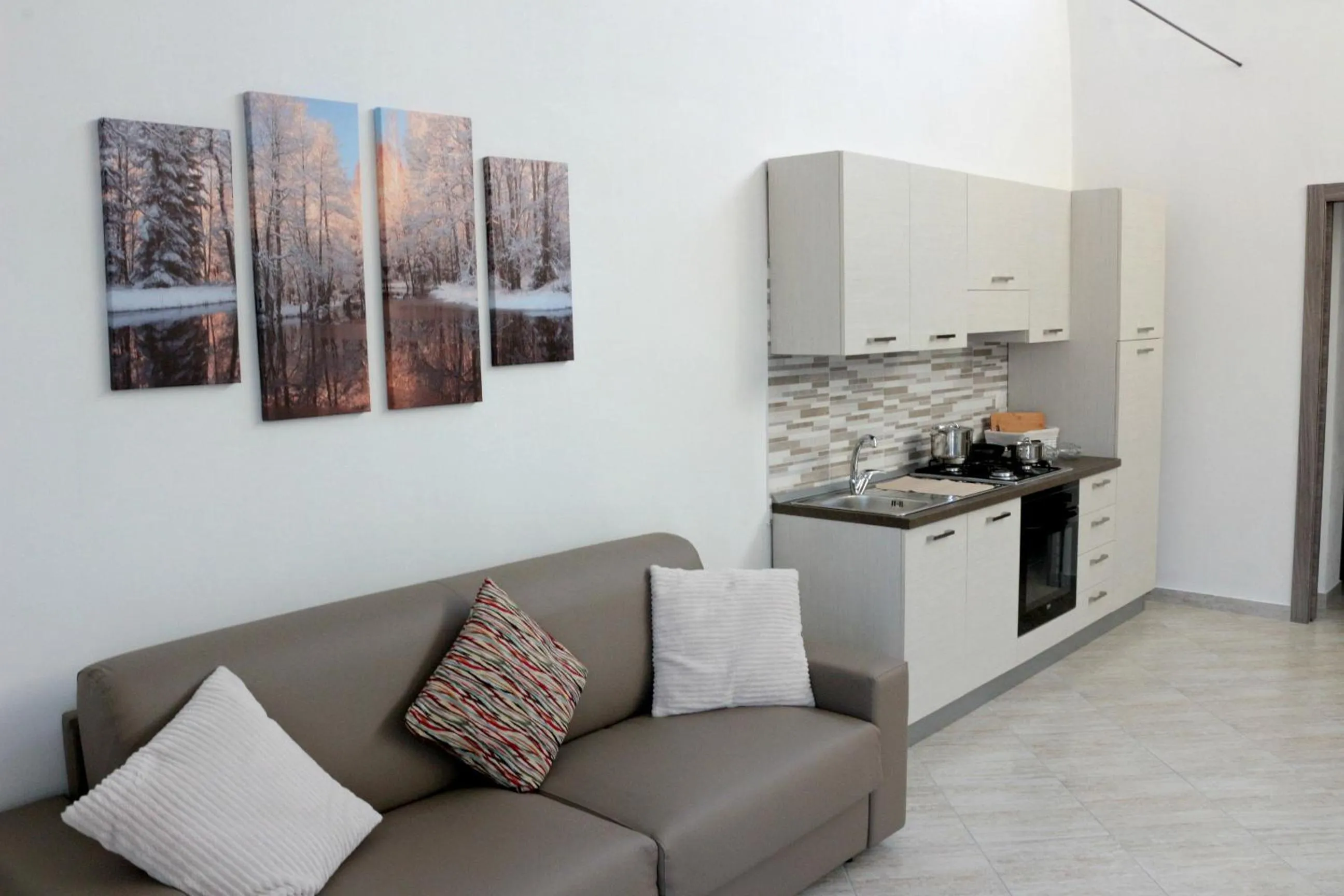 Living room in Paradeisos Residence Sas