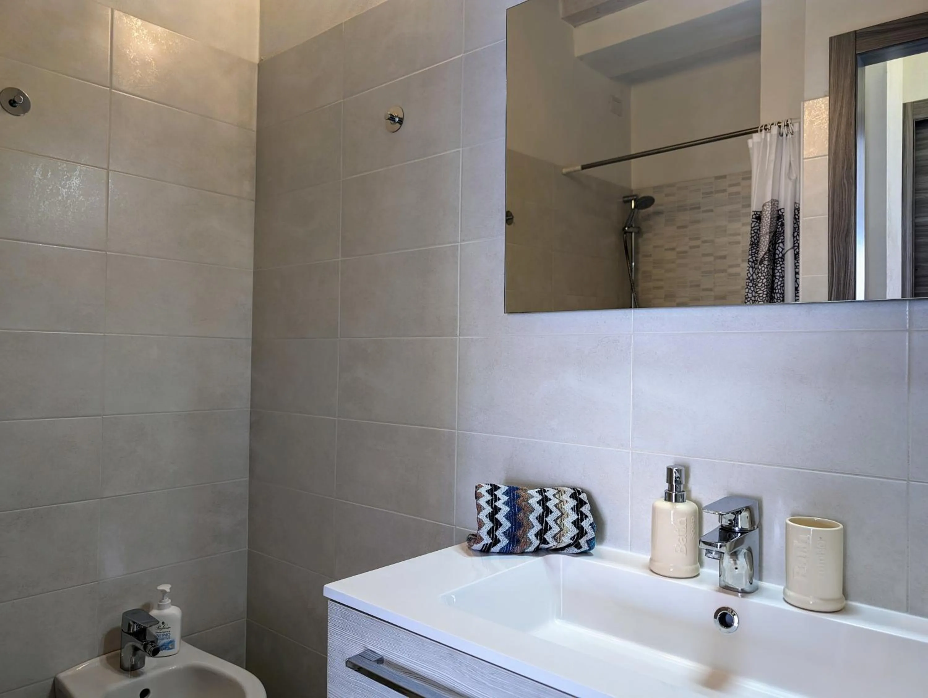 Bathroom in Paradeisos Residence Sas