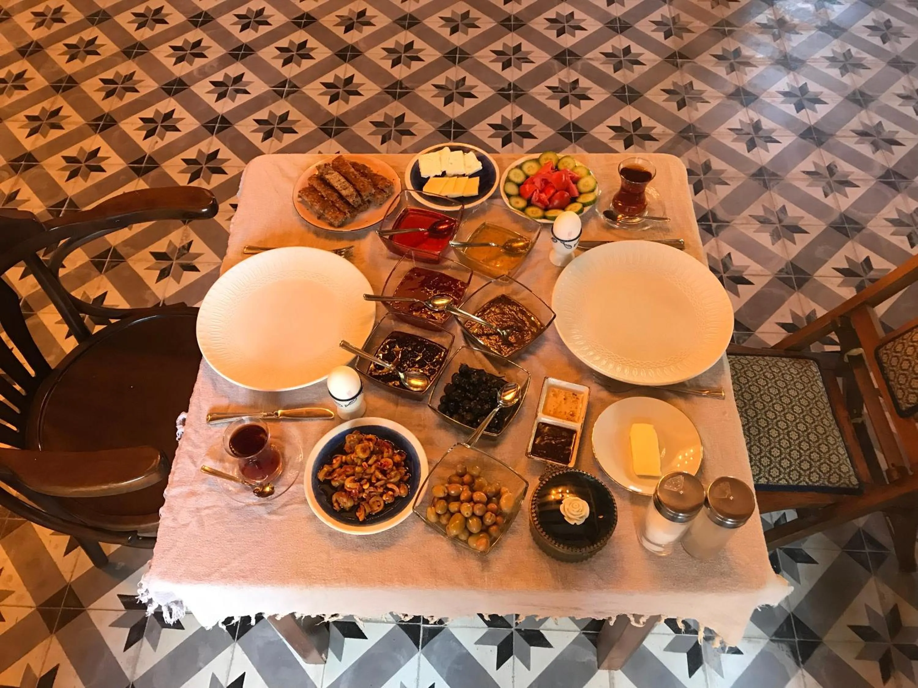 Breakfast in Melekli Konak