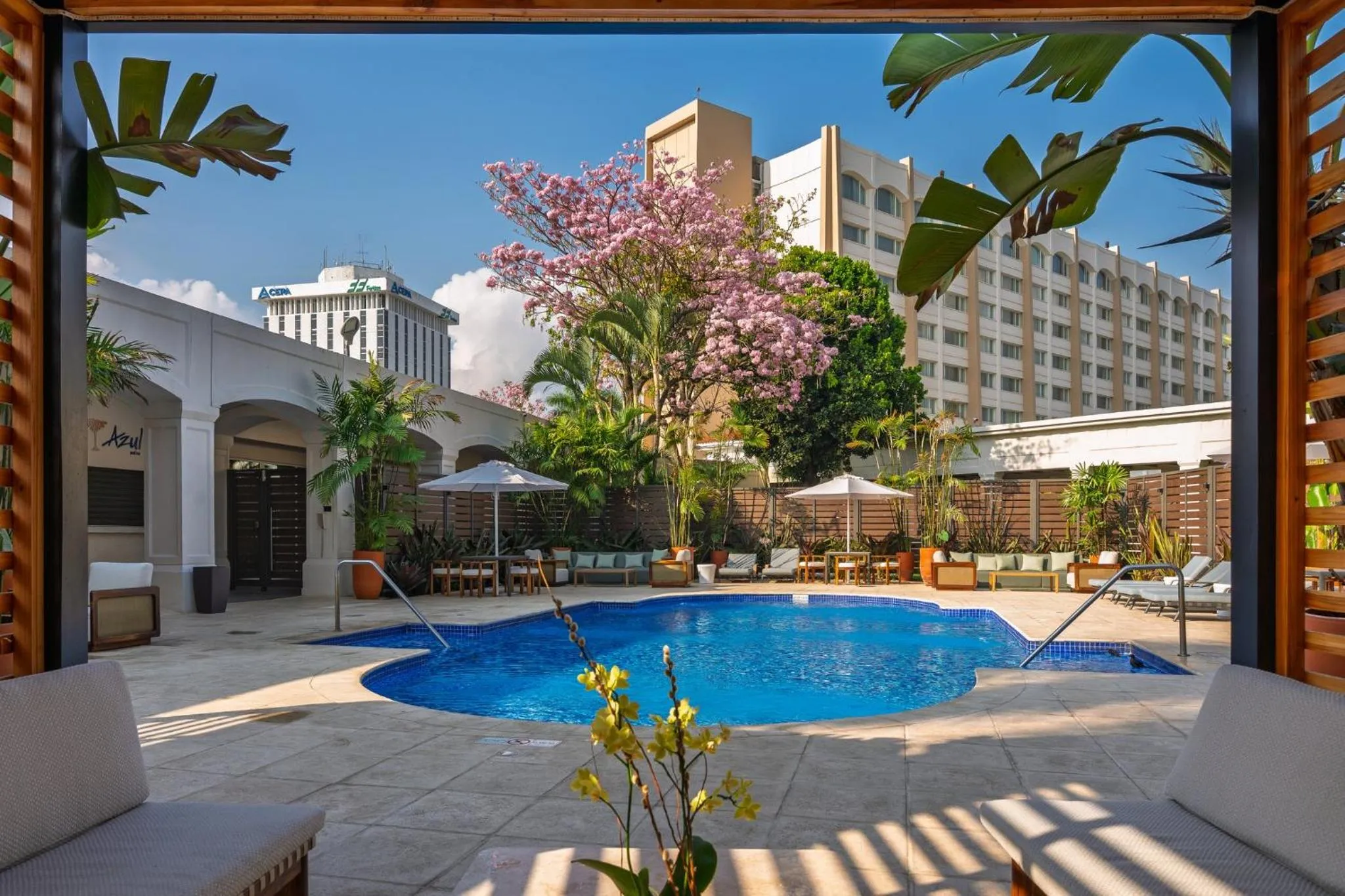 Swimming pool in Real Intercontinental San Salvador by IHG