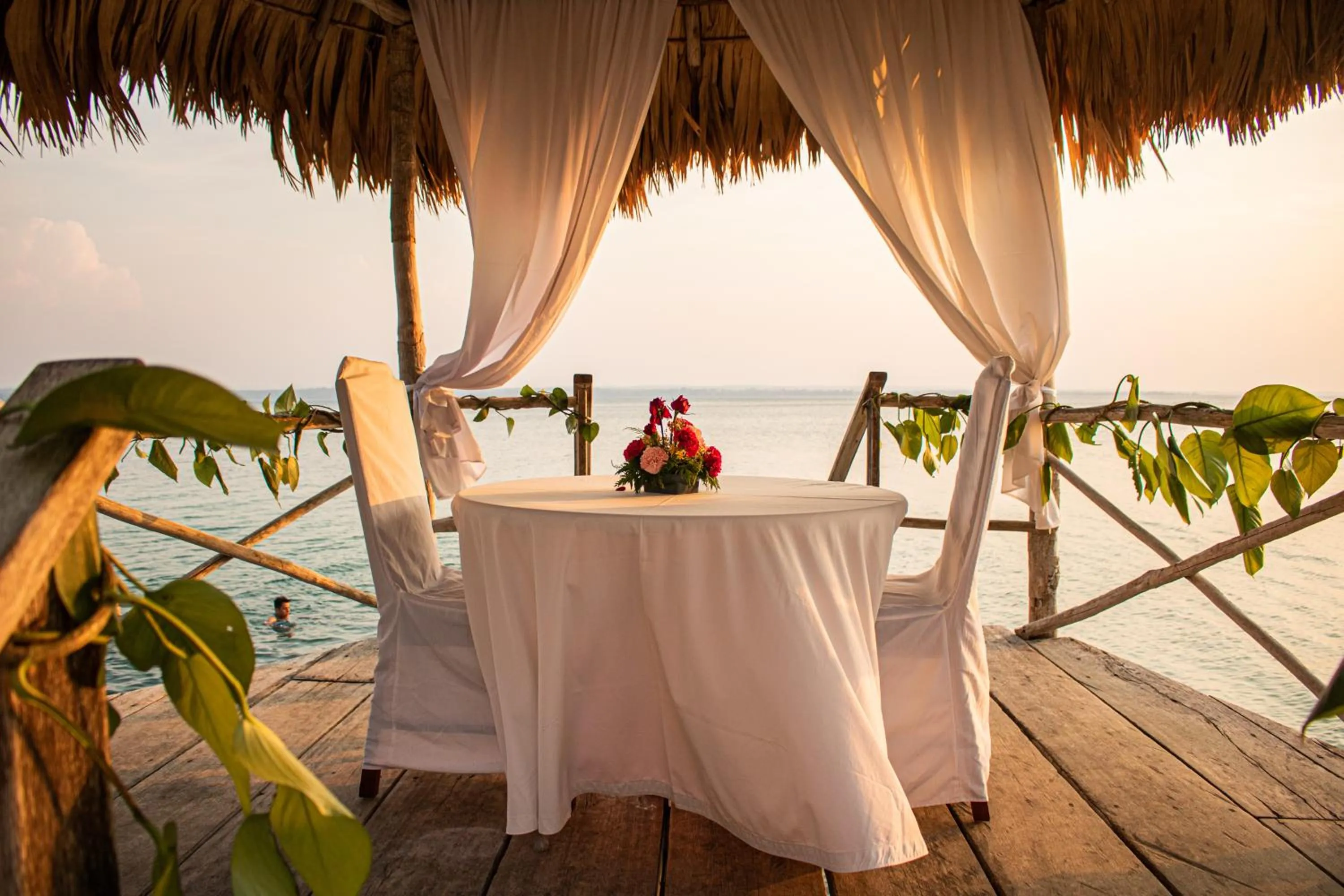 Lake view in Camino Real Tikal‎