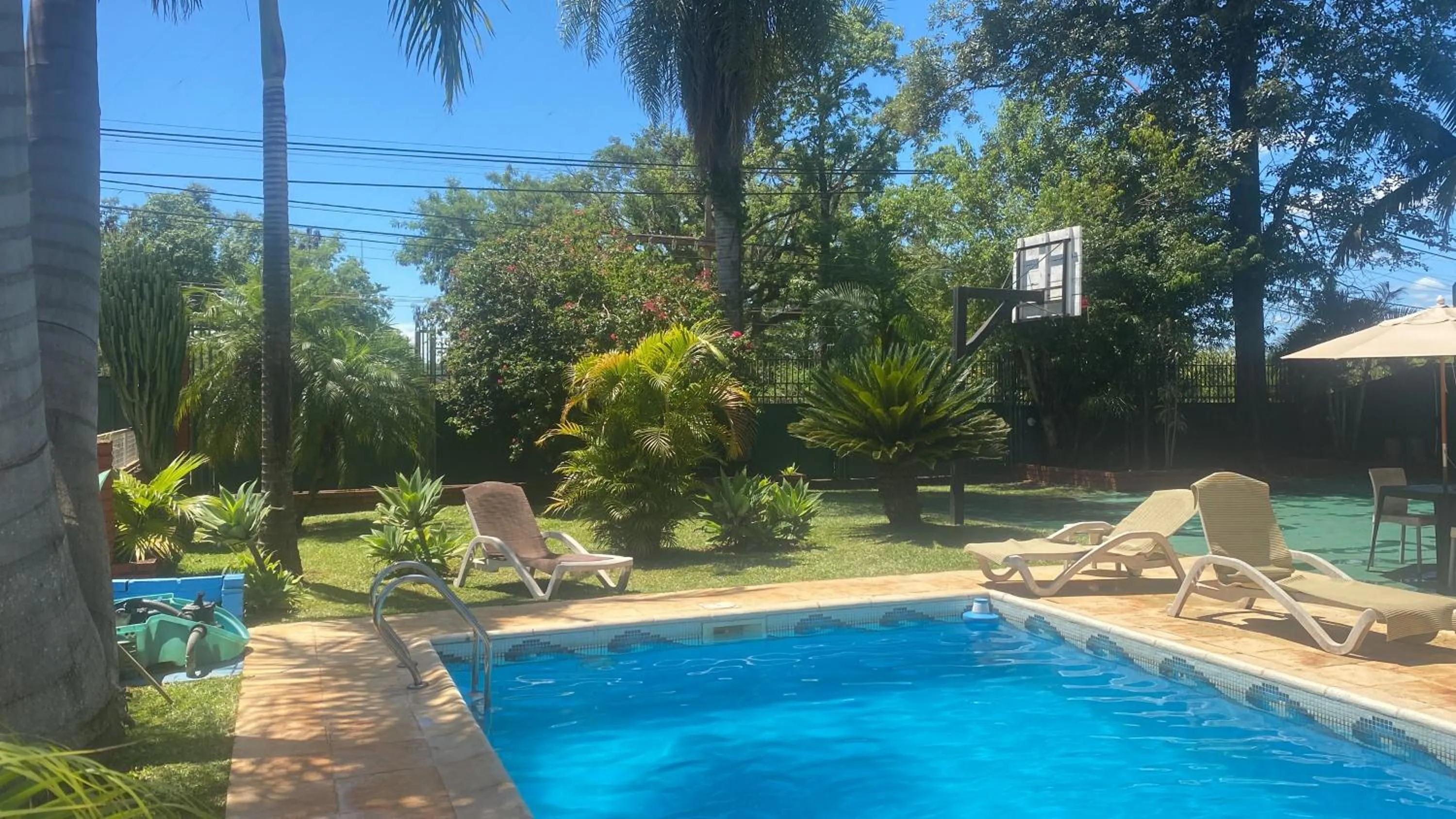 Swimming pool in Iguassu Flower Garden