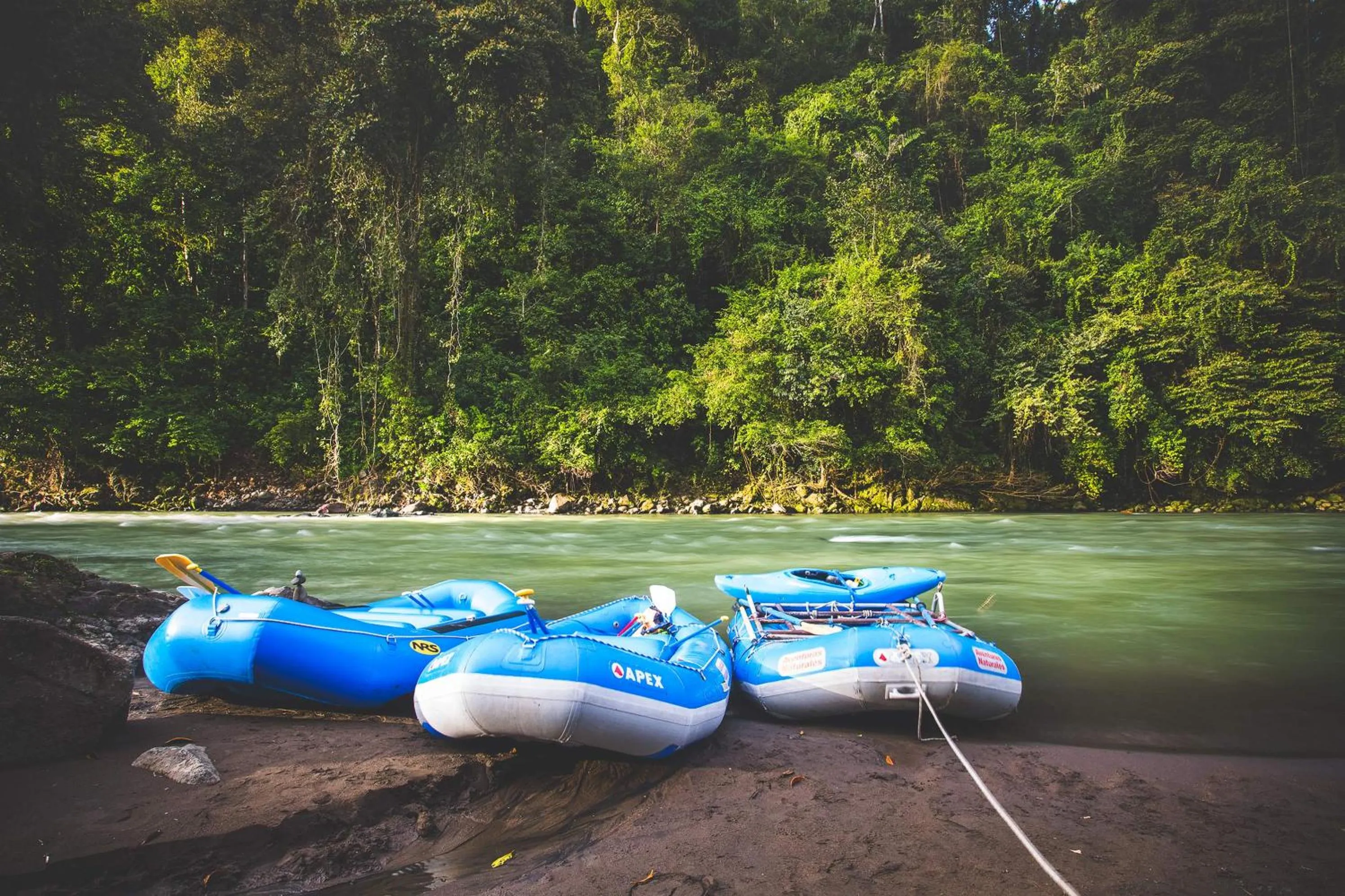 River view in Pacuare Lodge by Böëna