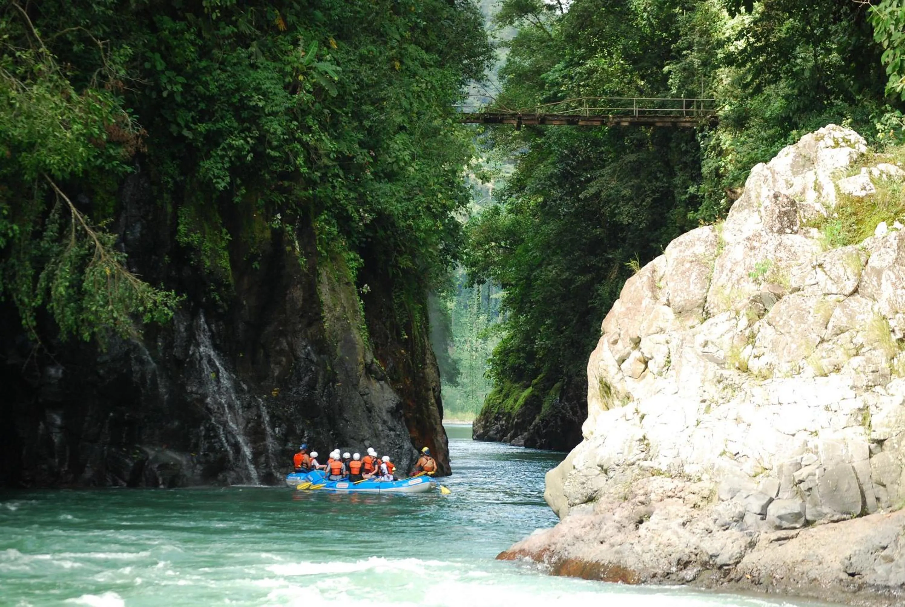 River view in Pacuare Lodge by Böëna