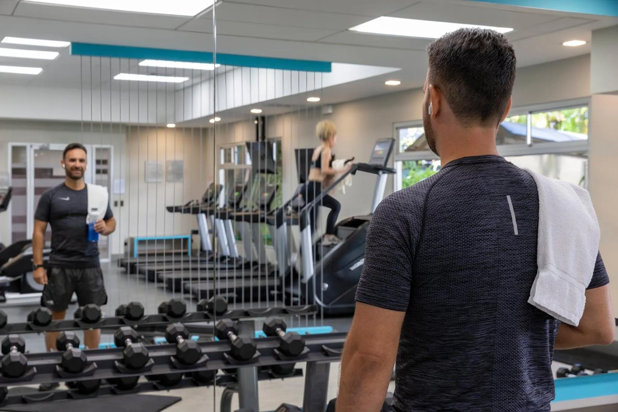 Fitness centre/facilities in Crowne Plaza San Jose La Sabana by IHG