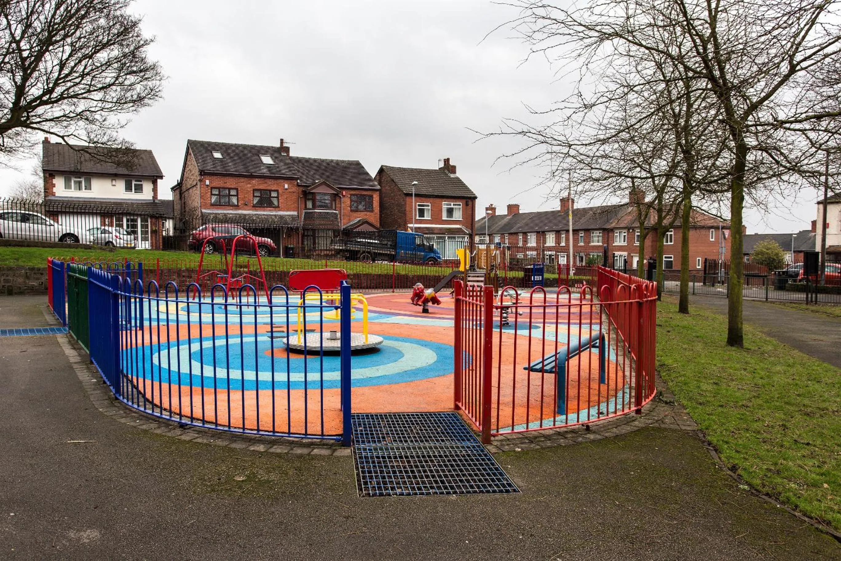 Children play ground in Northwood Park East