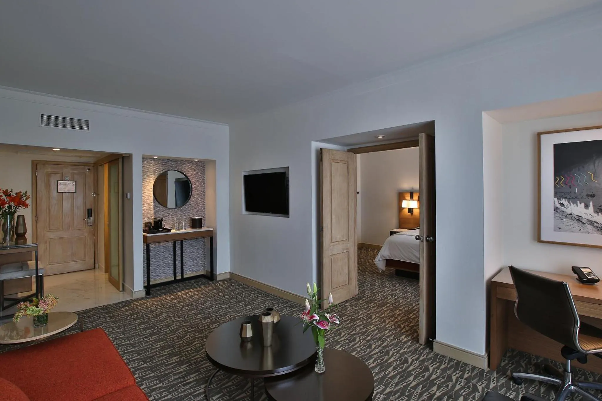 Photo of the whole room, Bed in InterContinental Tegucigalpa at Multiplaza Mall by IHG