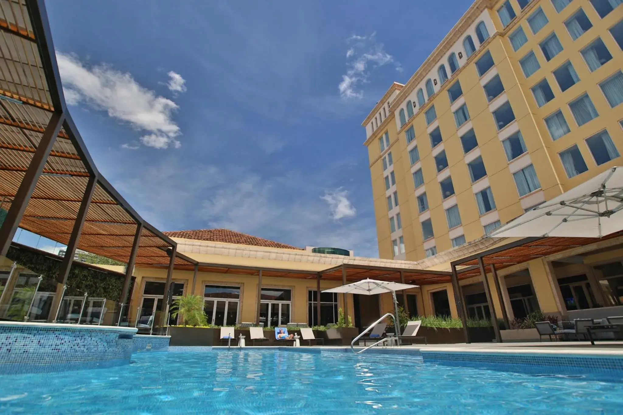 Swimming pool in InterContinental Tegucigalpa at Multiplaza Mall by IHG Swimming pool in InterContinental Tegucigalpa at Multiplaza Mall by IHG