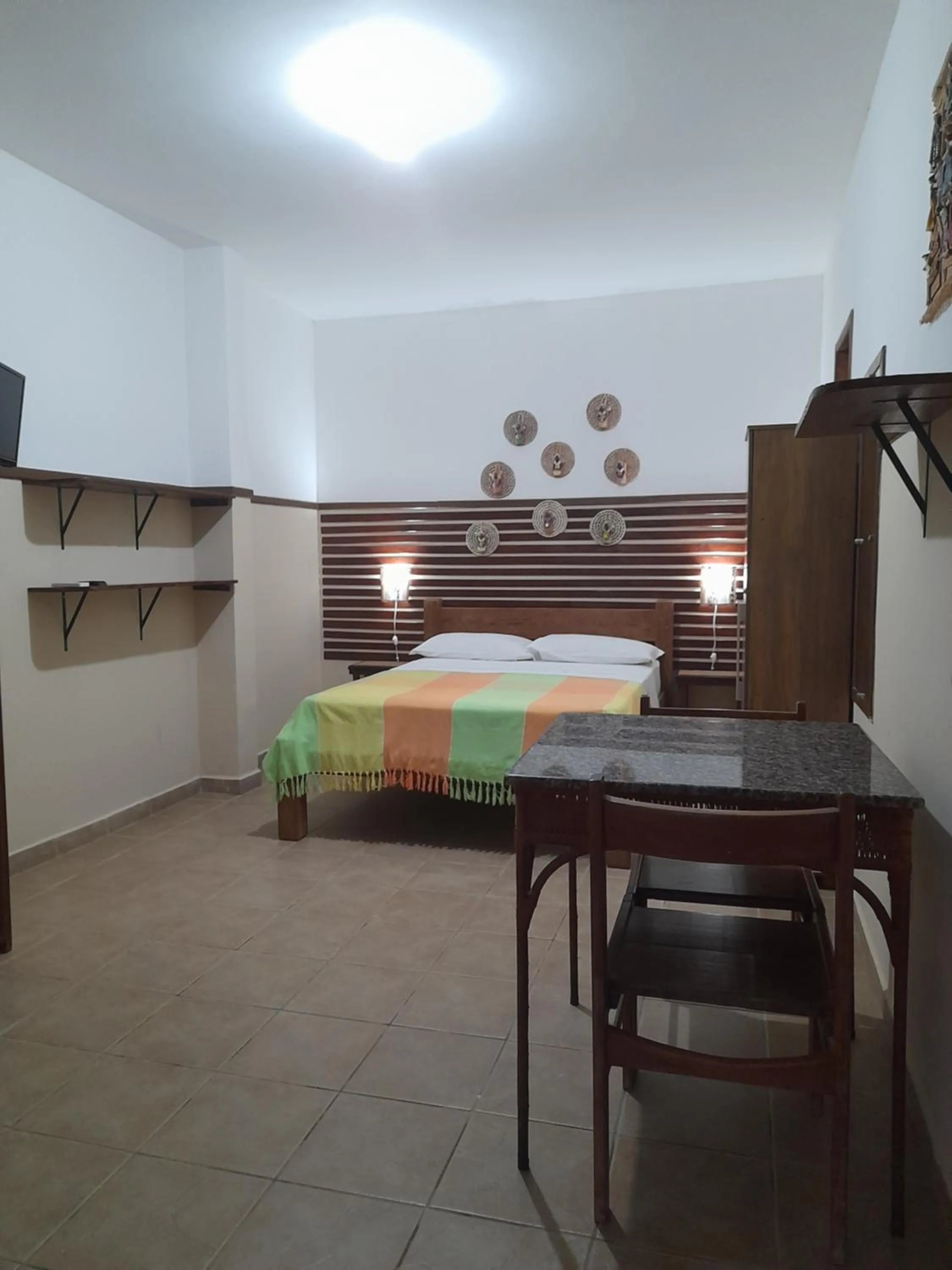 Bed in Pousada Dos Cajueiros