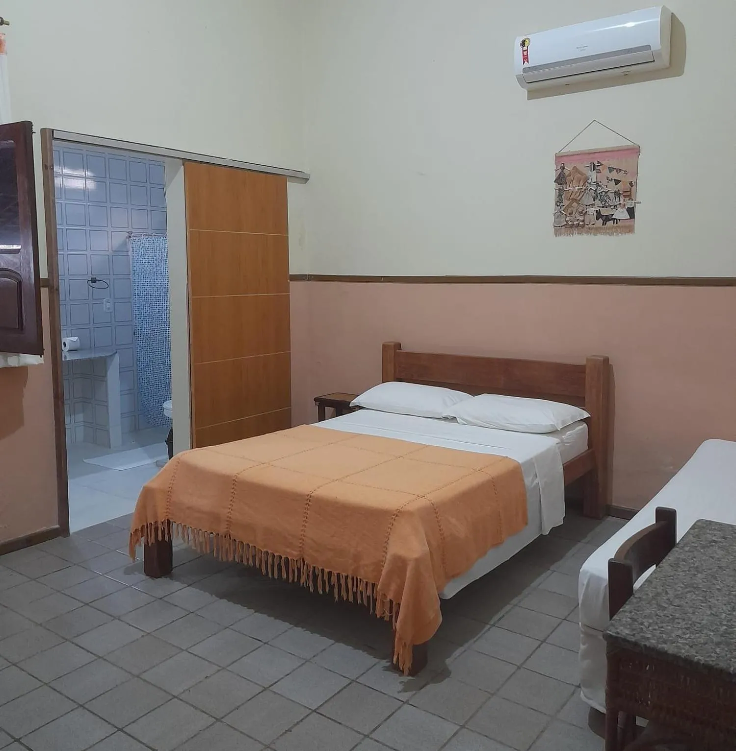 Bed in Pousada Dos Cajueiros