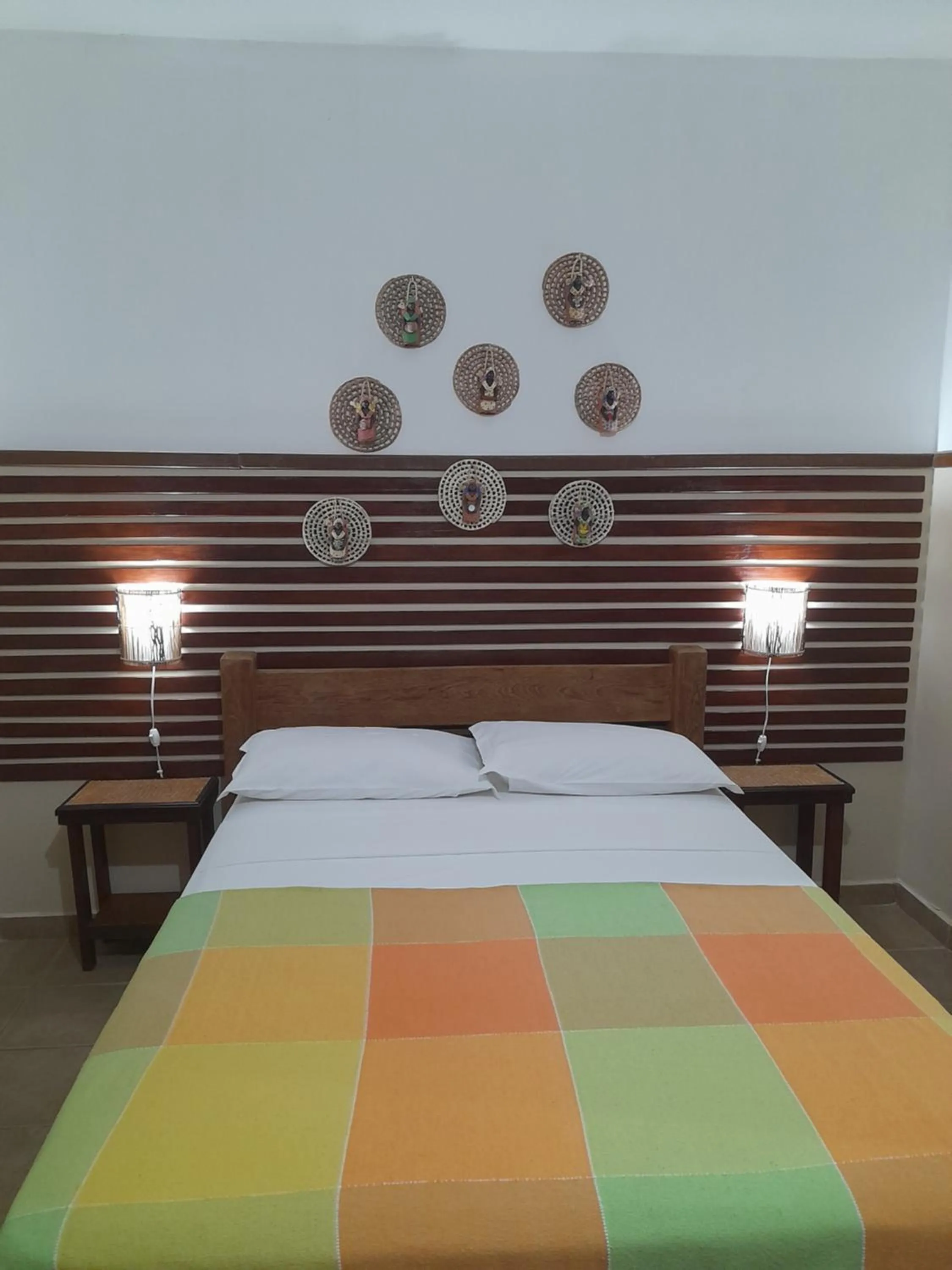 Bed in Pousada Dos Cajueiros