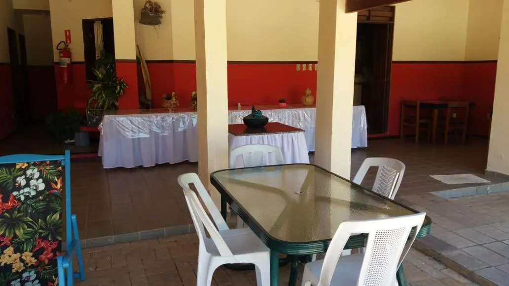 Seating area in Pousada Dos Cajueiros
