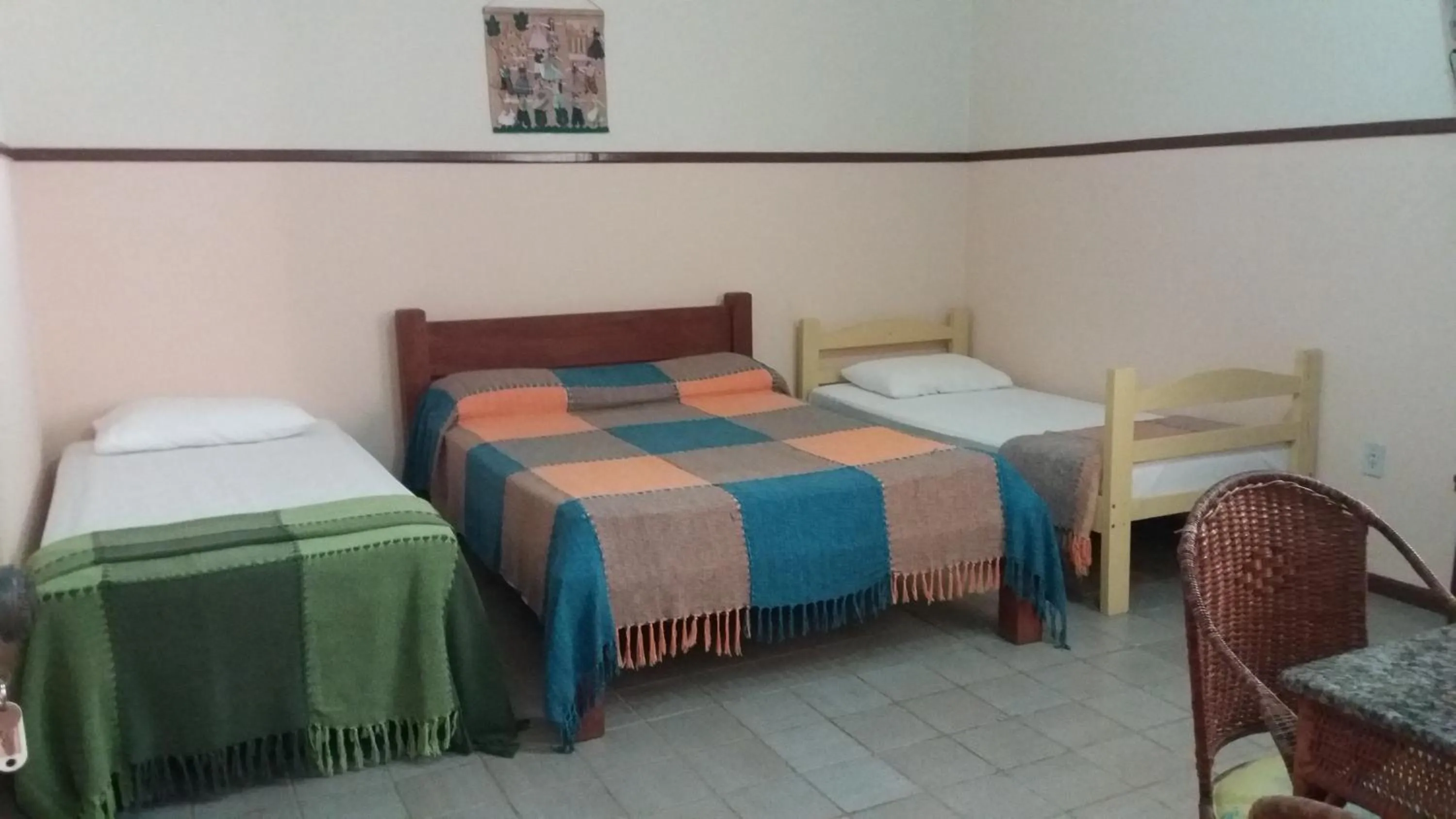 Bed in Pousada Dos Cajueiros