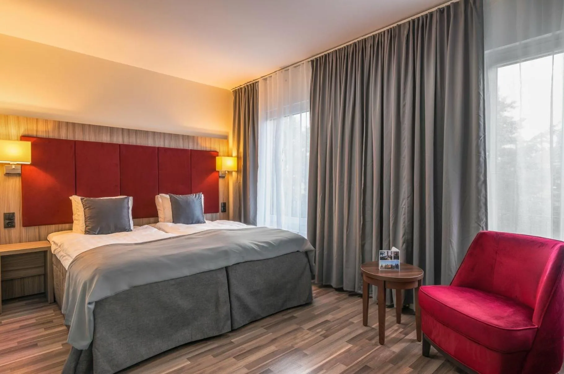 Bed in Hotel Oxelösund