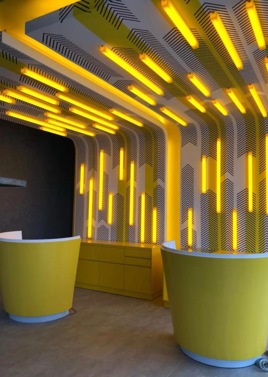 Decorative detail in YELLO Hotel Paskal Bandung