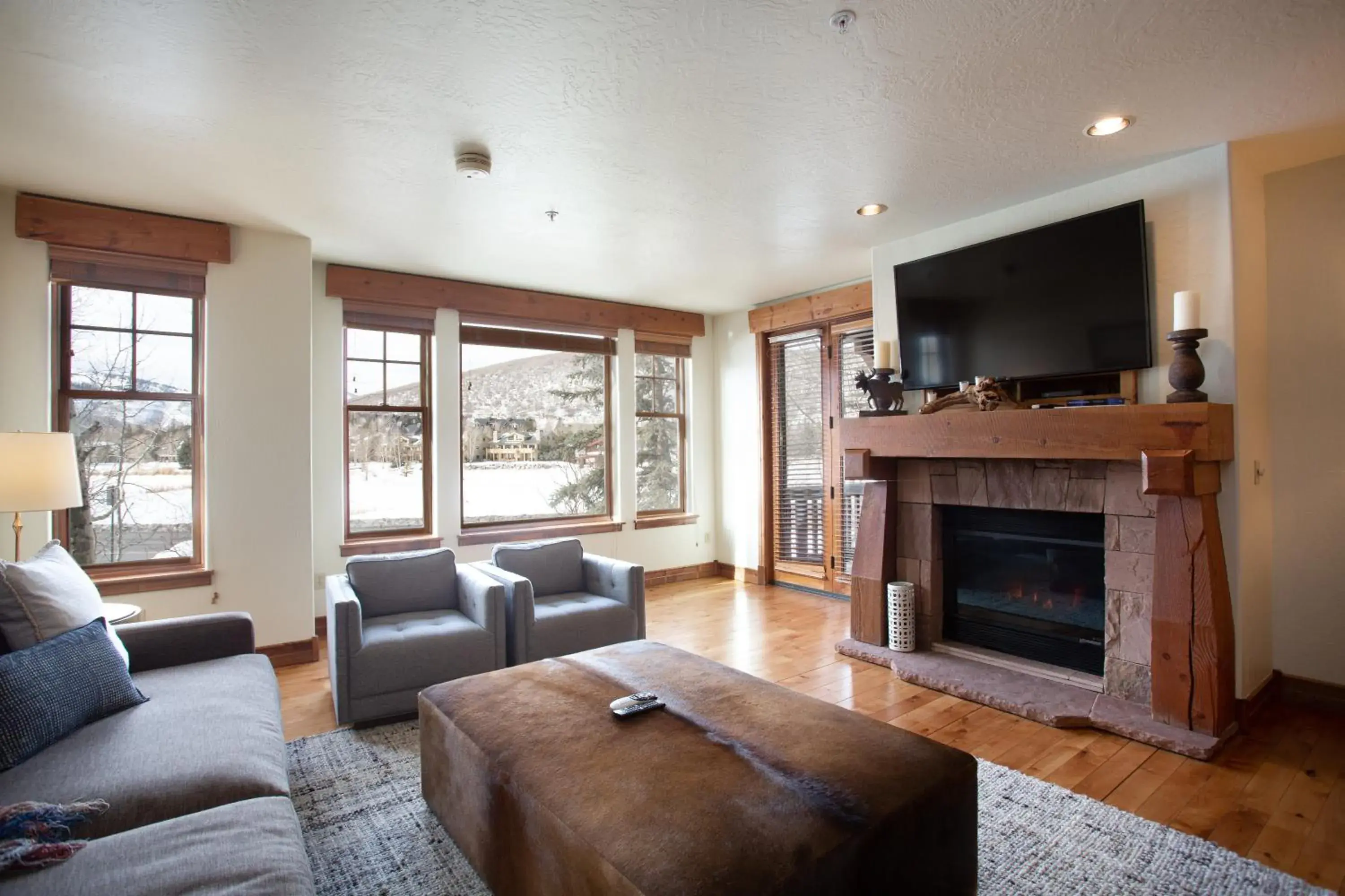 Living room in Lodges at Deer Valley Living room in Lodges at Deer Valley