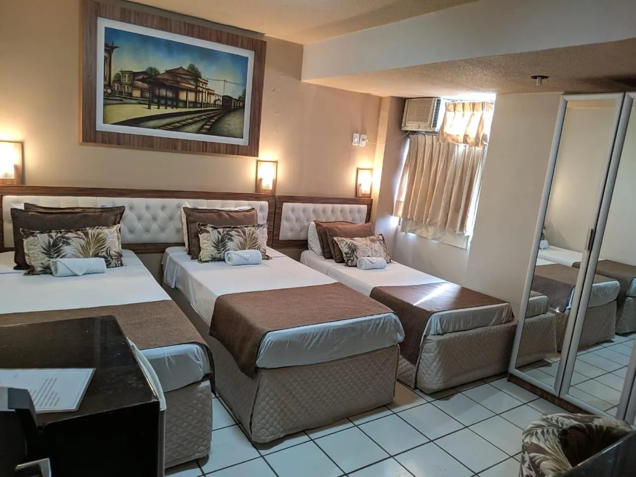 Bed in Laguna Praia Hotel